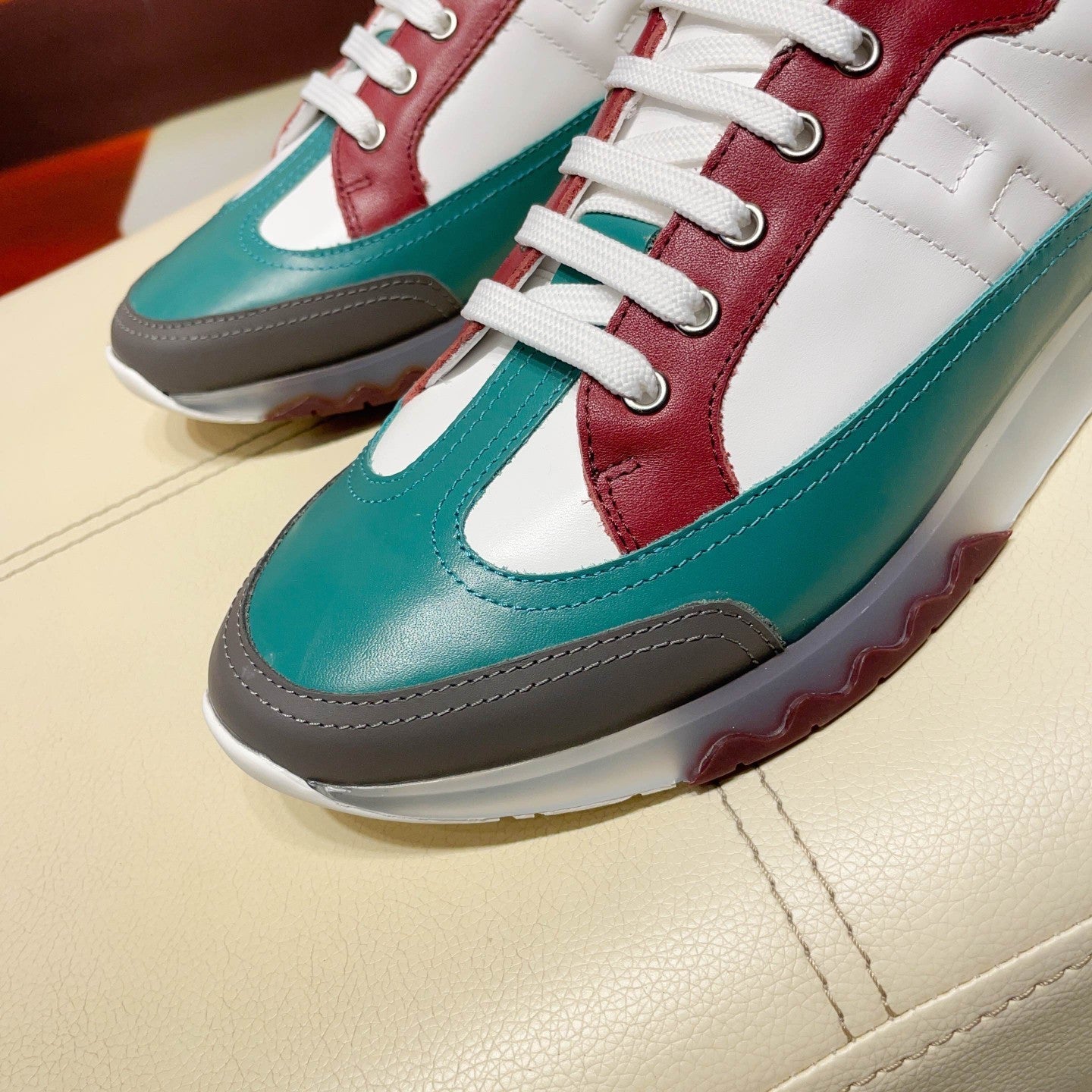 HM Men's 25 Trail Sneaker Multicolor Cowhide 663843