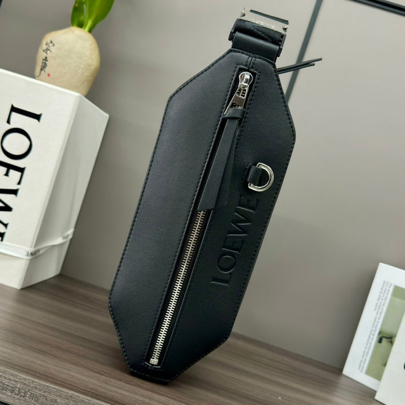 Loewe 2025 Convertible Sling Black Calfskin 274662