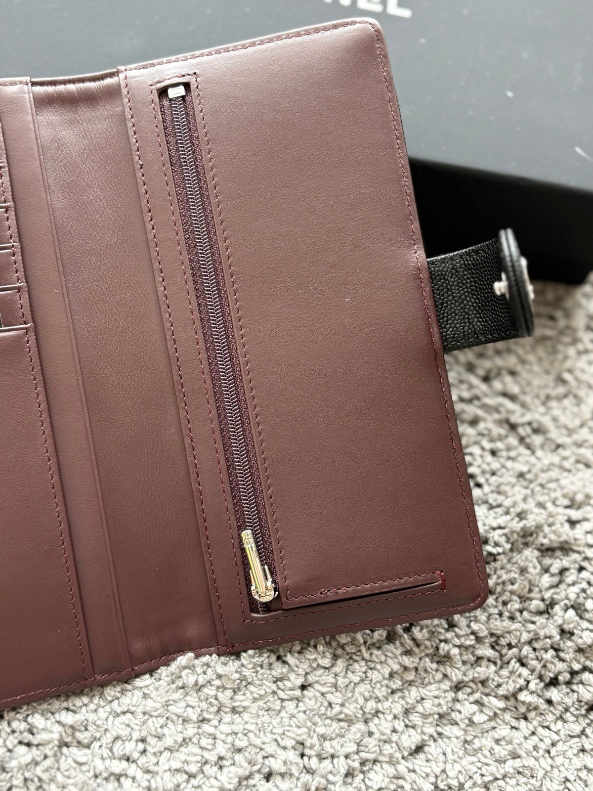 Chanel 2026 Long Wallet 19cm Leather 102500