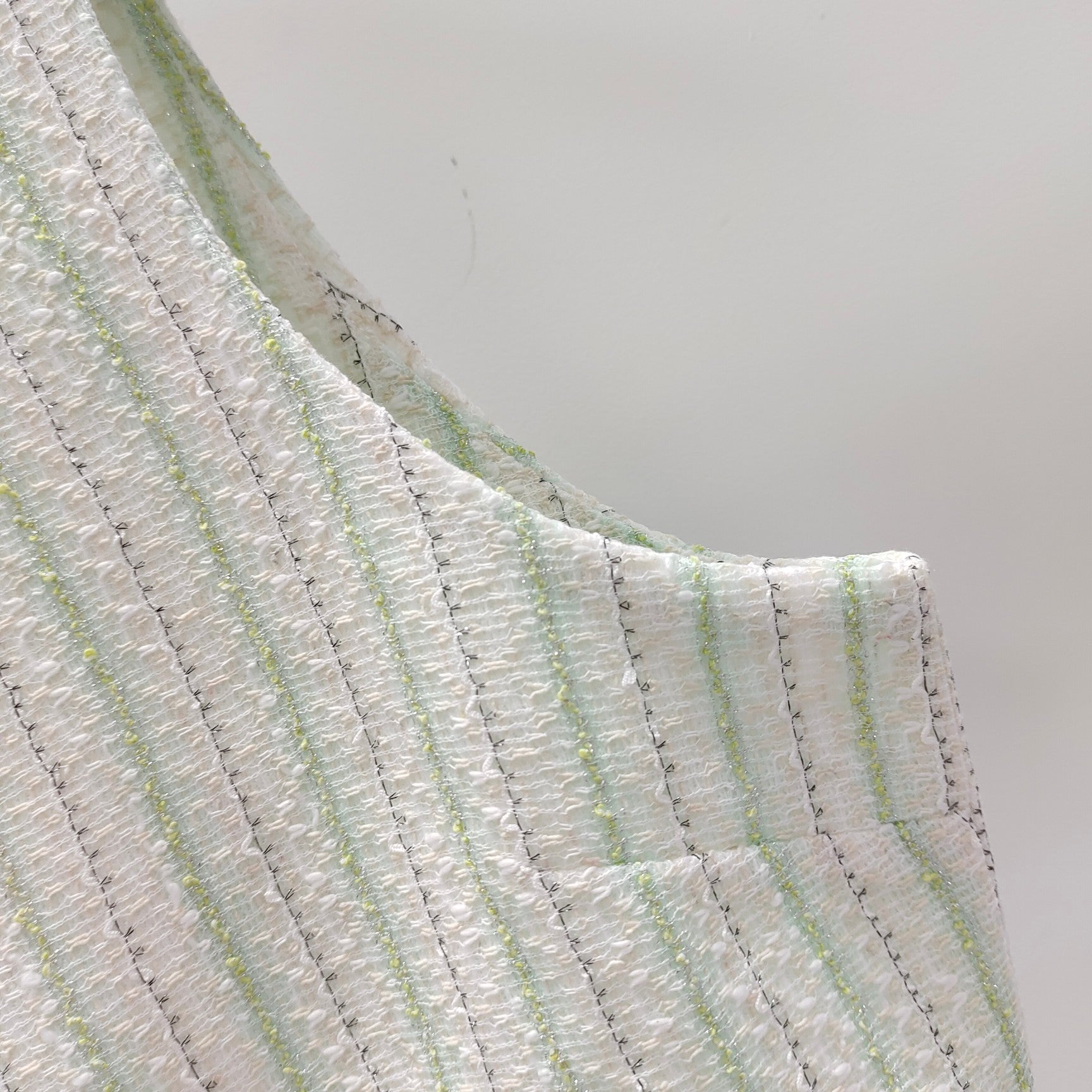 CC Refreshing Vest White Green Polyester 215764