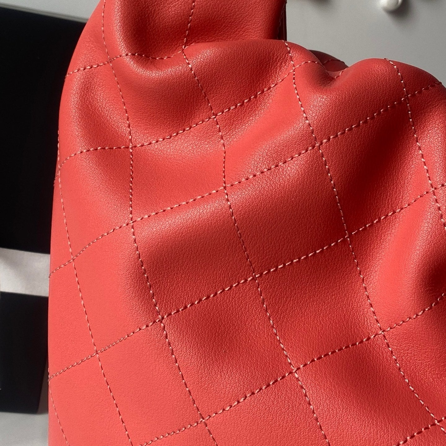 Chanel 2025 Bag 45cm Red Calfskin 318235