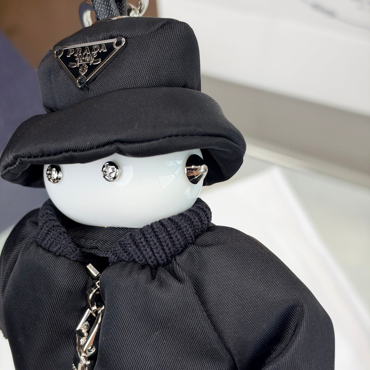 Prada Soft Robot Re-Nylon Bag Charm 546252