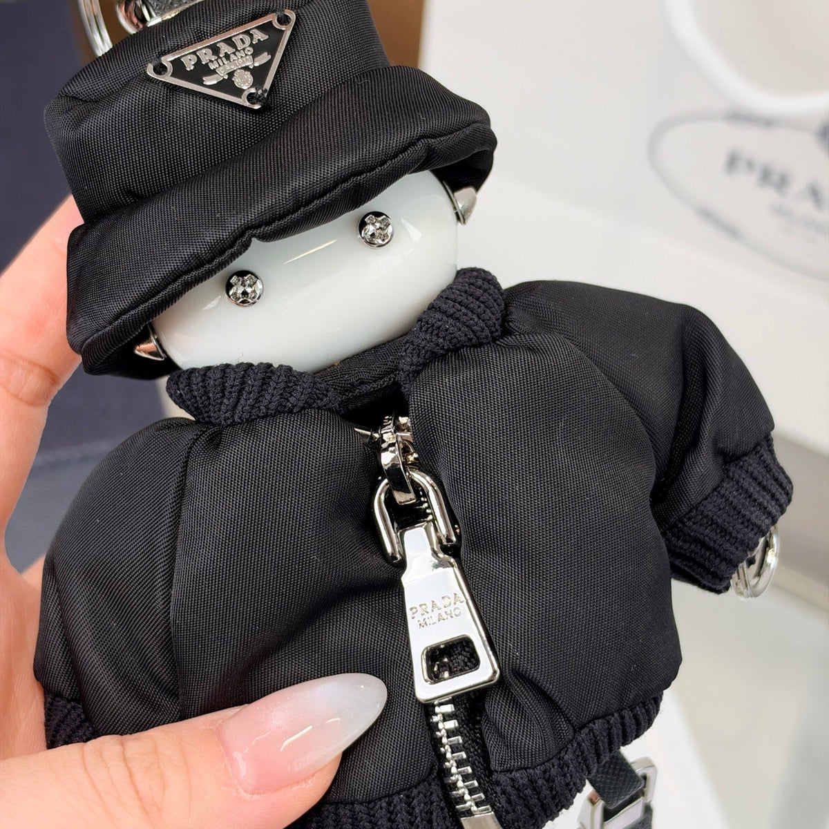Prada Soft Robot Re-Nylon Bag Charm 546252