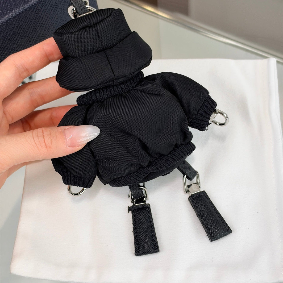 Prada Soft Robot Re-Nylon Bag Charm 546252