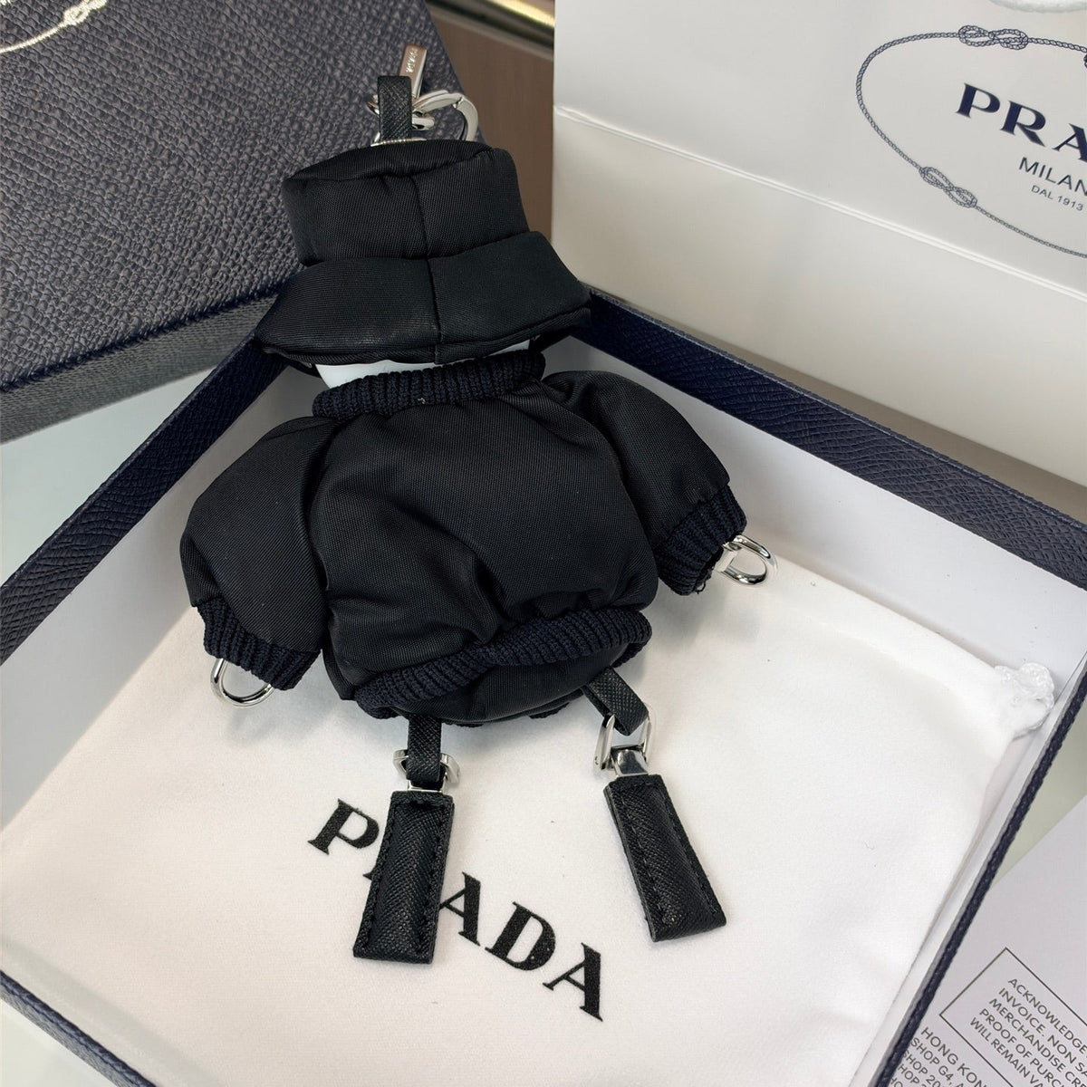 Prada Soft Robot Re-Nylon Bag Charm 546252