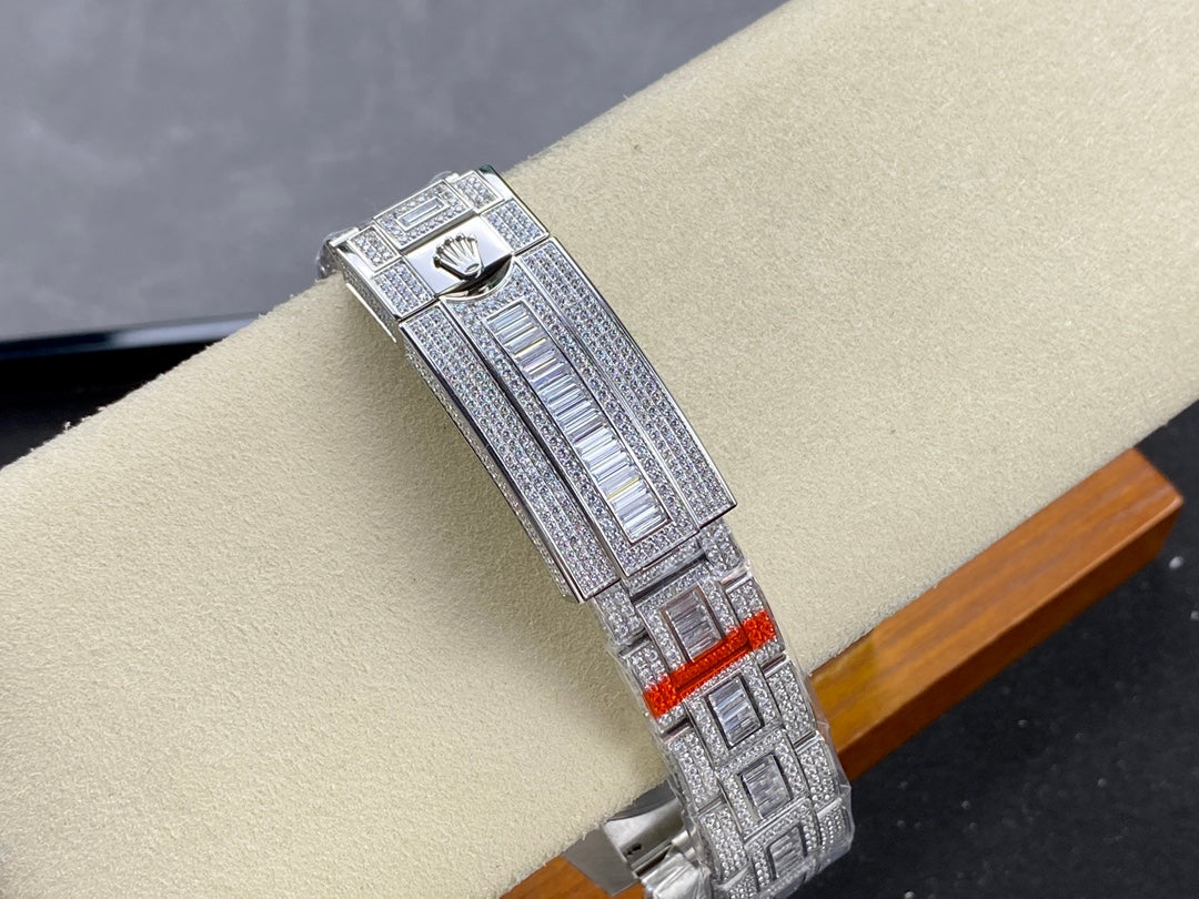 Rolex Submariner Date Rainbow Full Diamond