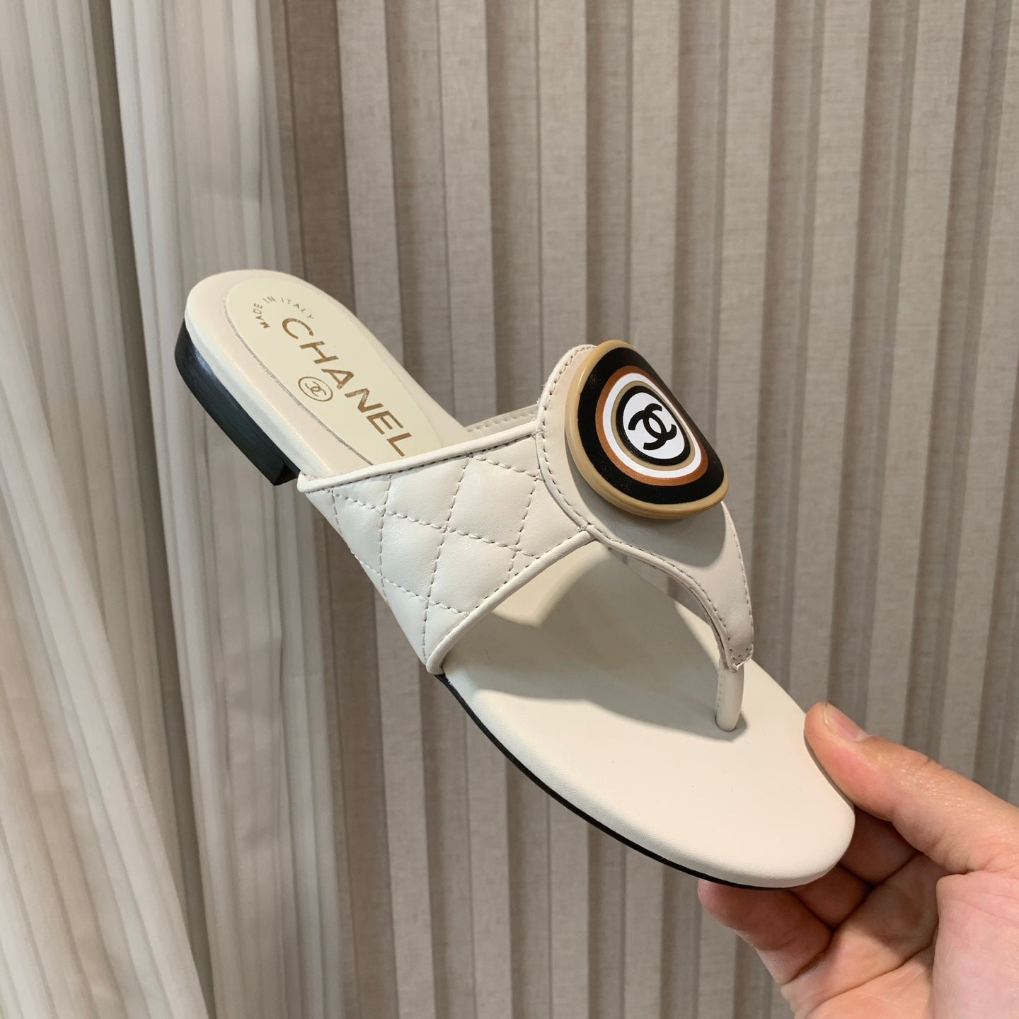 CC 25 Thong Slippers Multicolor Original Custom Material 307013