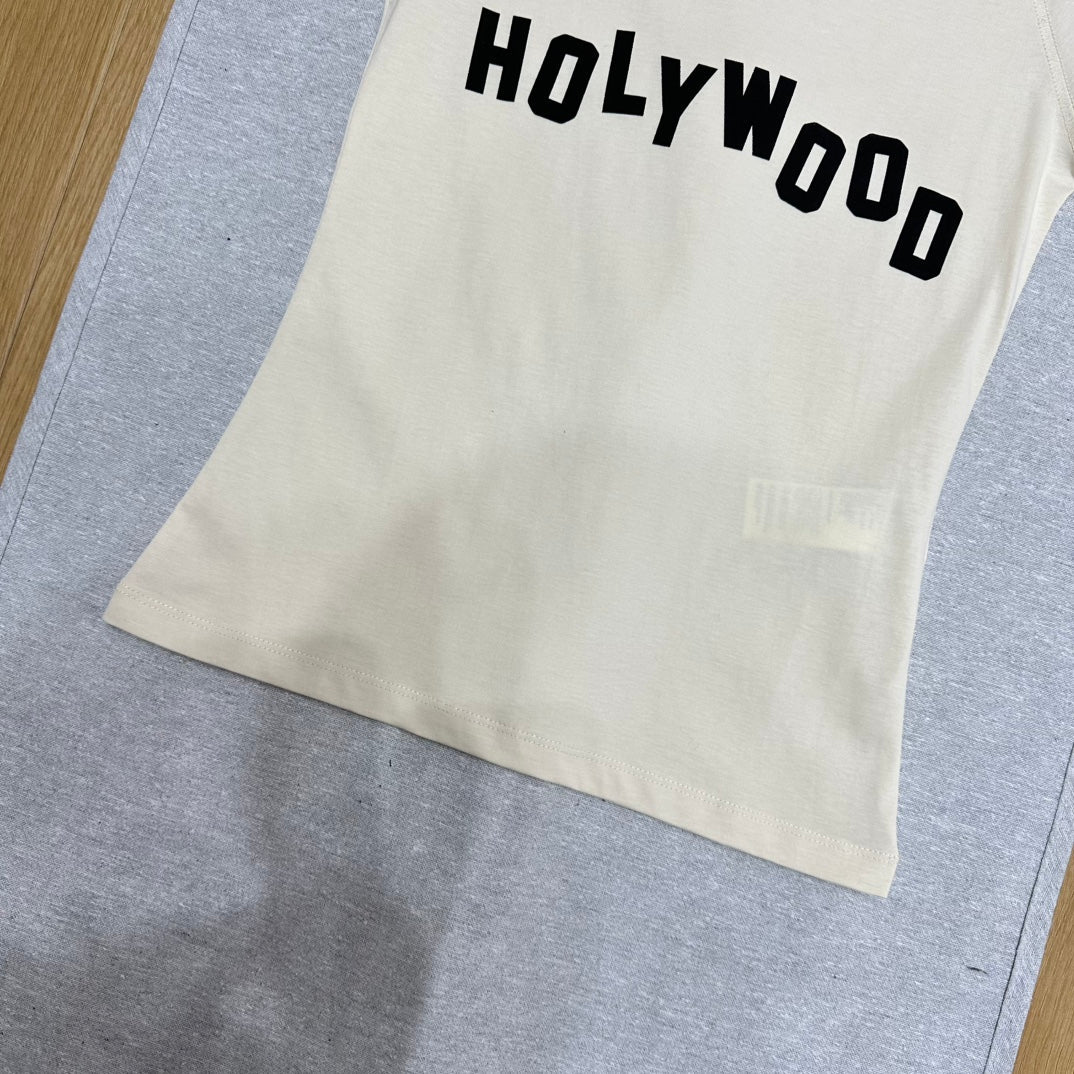 Loewe 25 Shhot Sleeved T-shirt Cotton