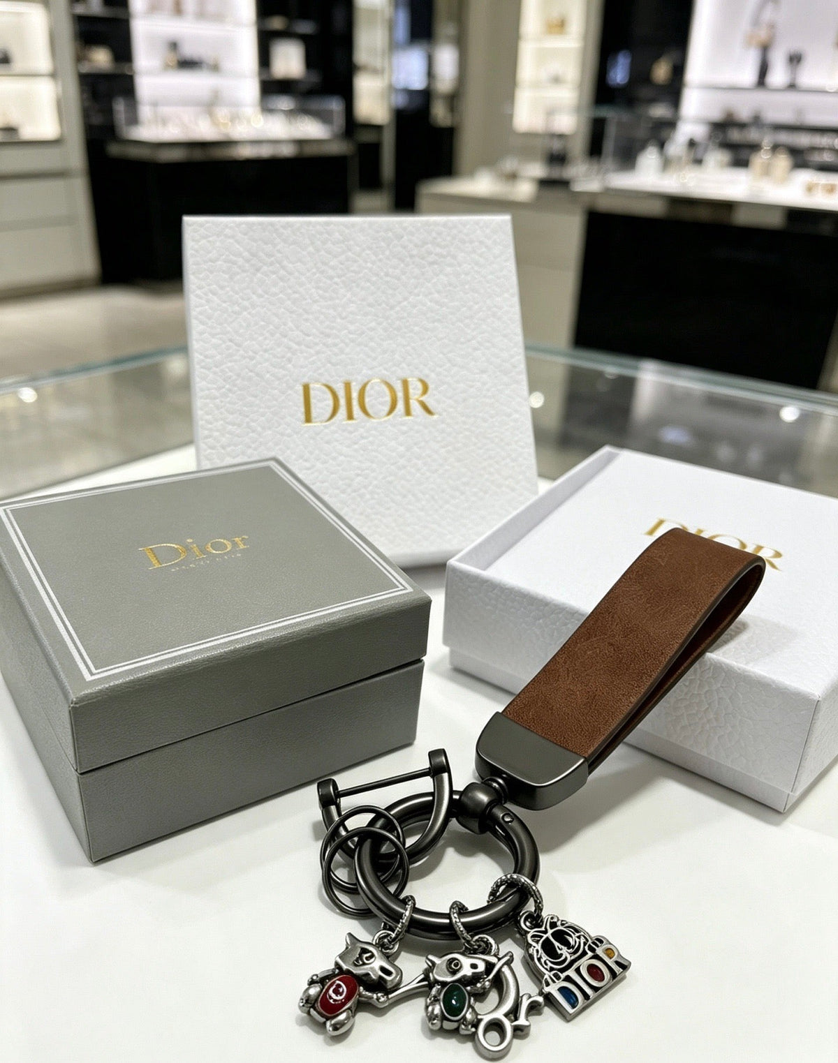 Dior Cartoon Characters Charm