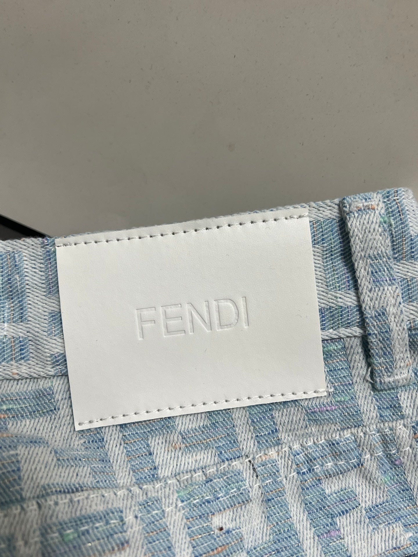 FF 25 Monogram Light Blue Jean
