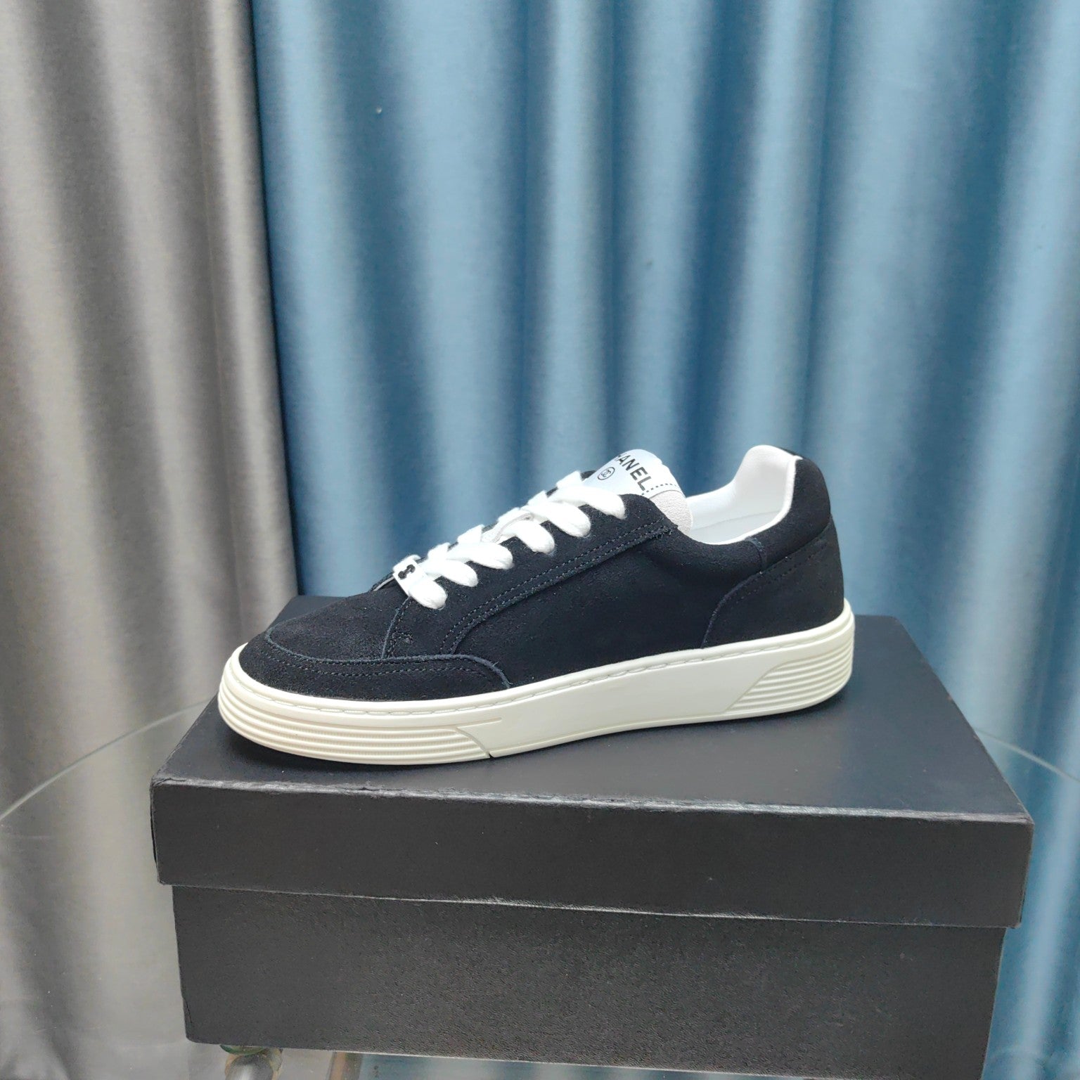 CC Sneaker Black Suede