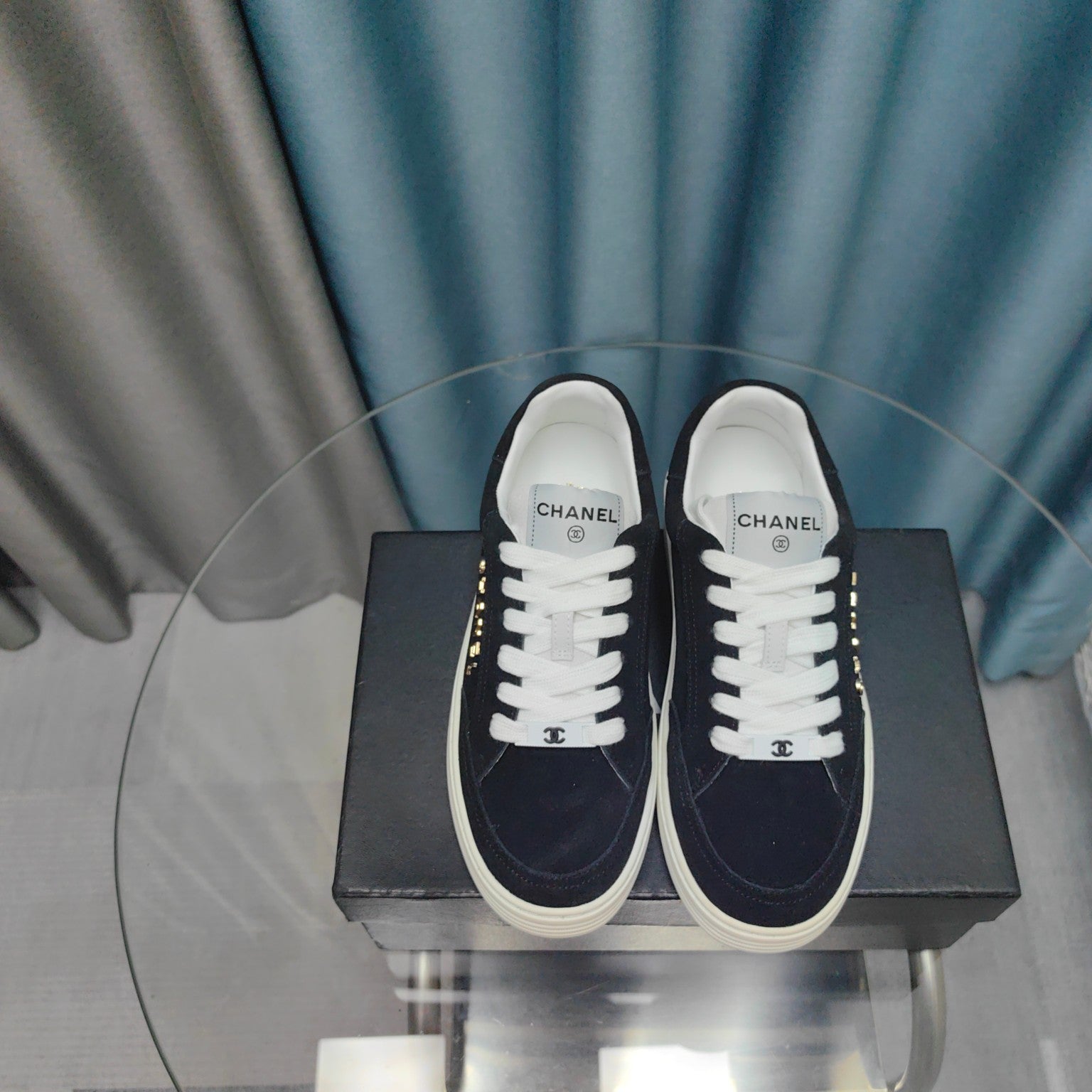 CC Sneaker Black Suede