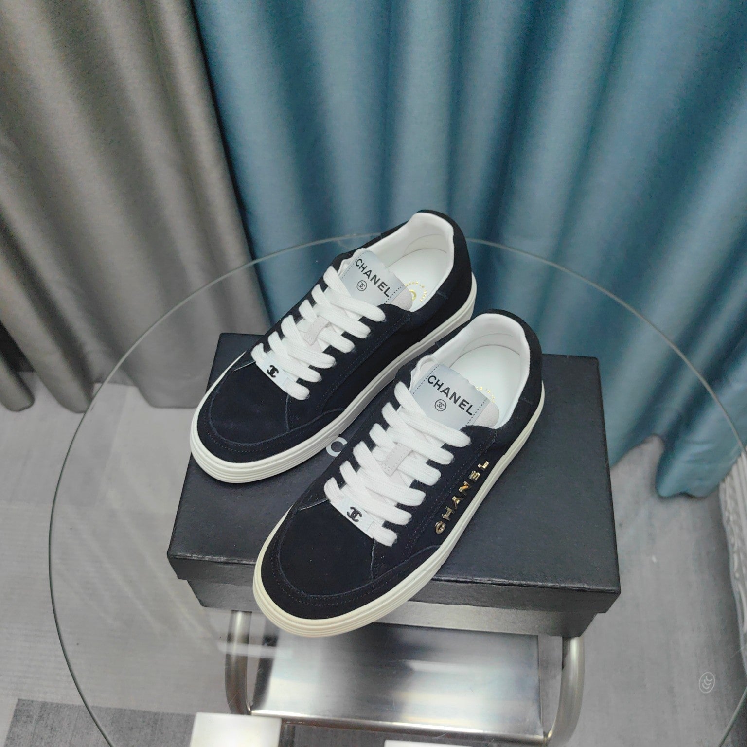 CC Sneaker Black Suede