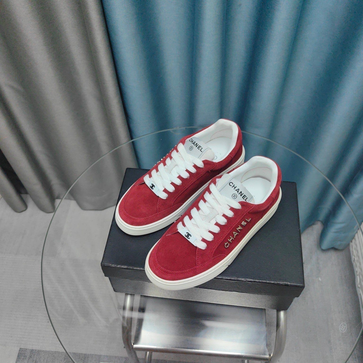 CC Sneaker Red Suede