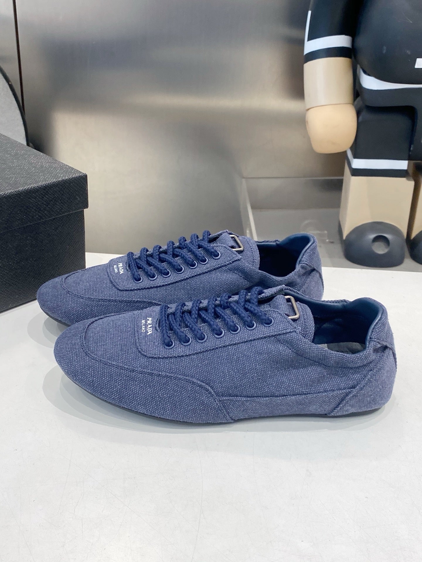 PRA 26S Casual Sneaker Dark Blue Canvas 628551