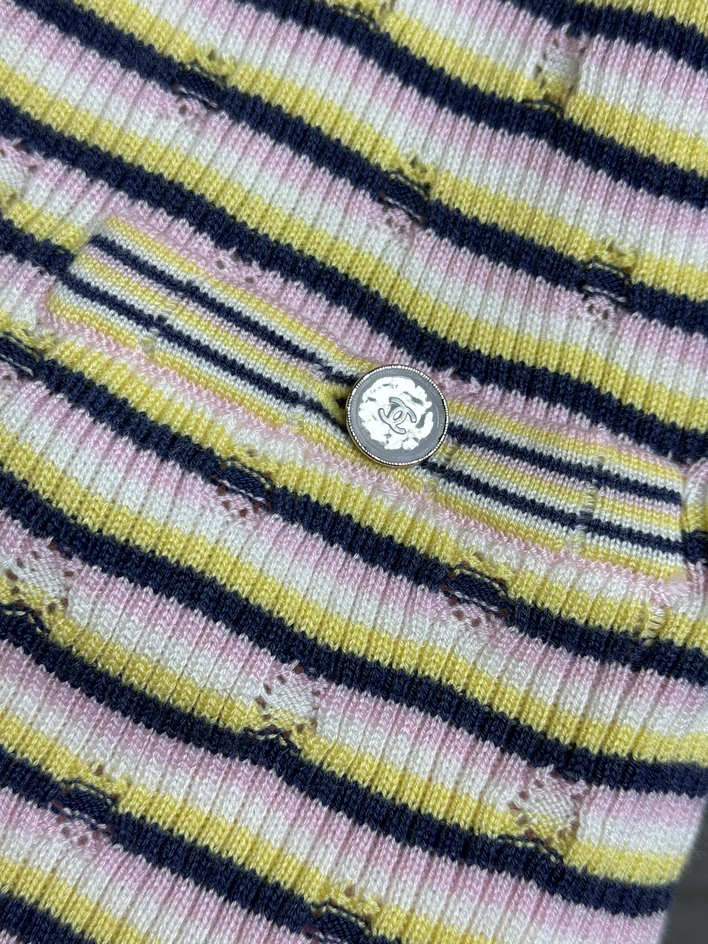 CC 2025 Dress  Pink Yellow mix Black Tencel