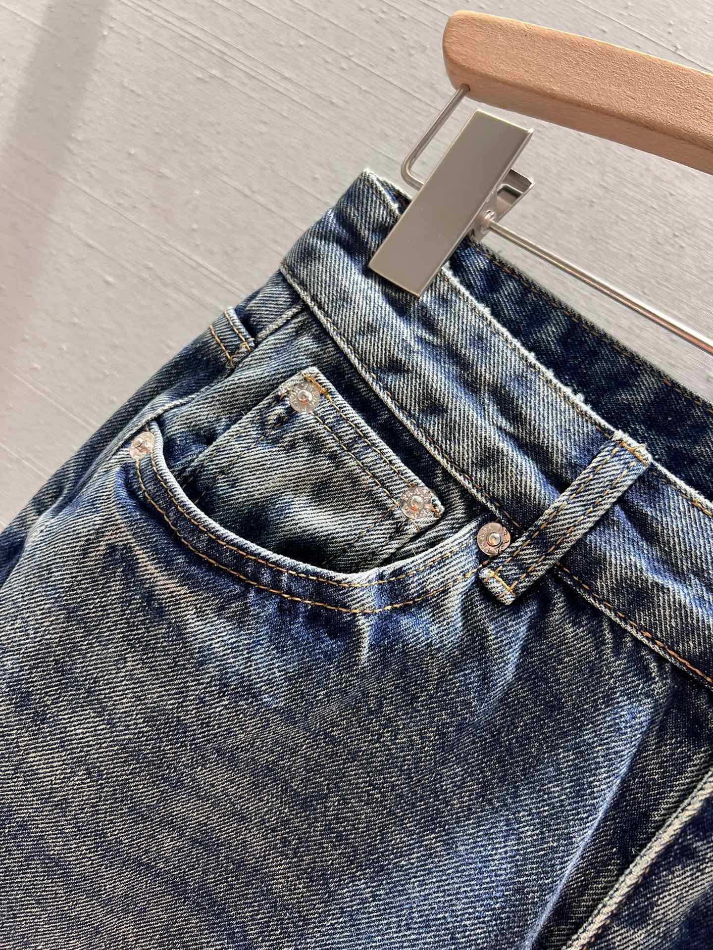 Prada Jeans Blue Cotton 200158