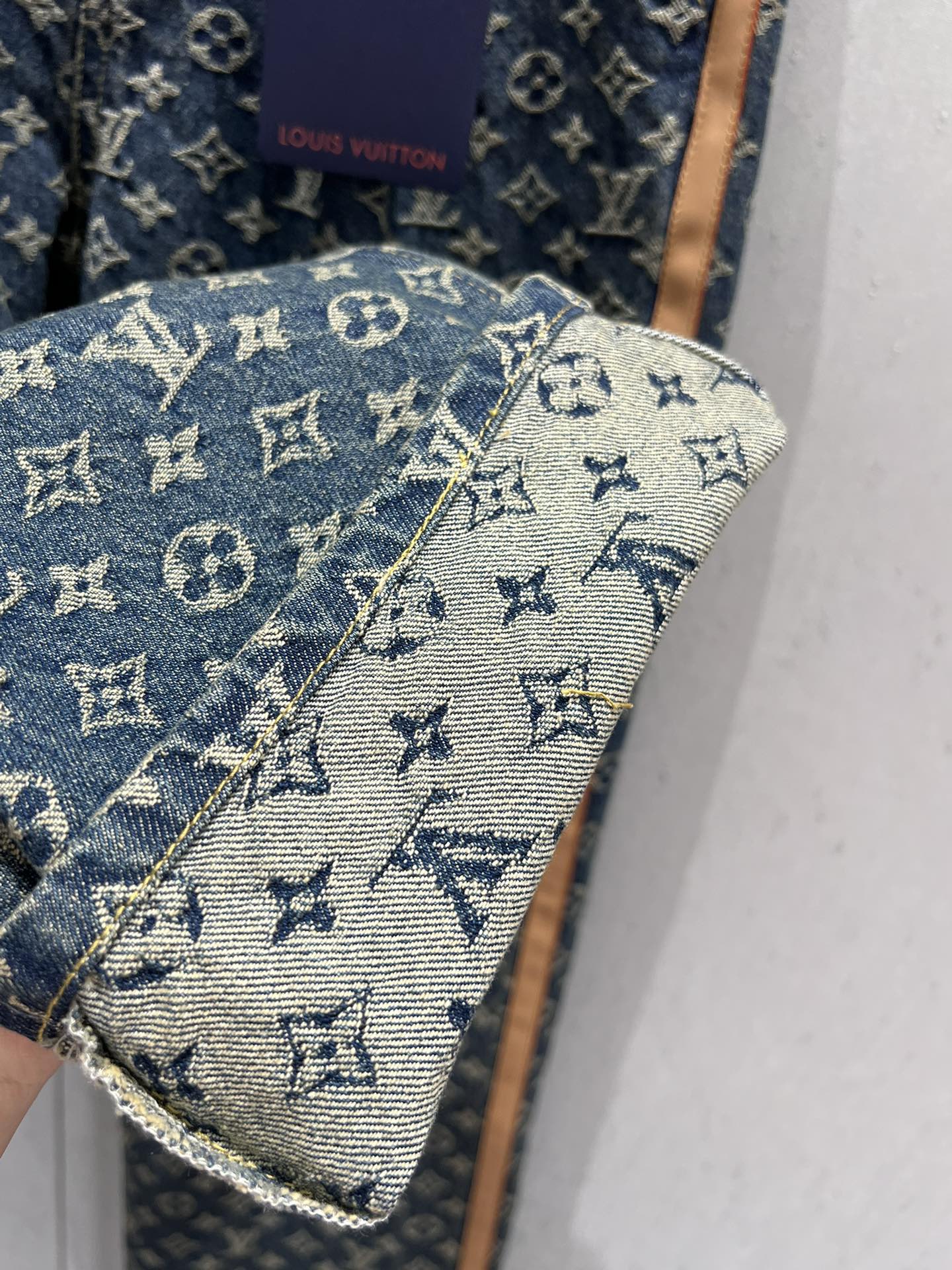 LV  Jean Denim Blue Cotton 206952