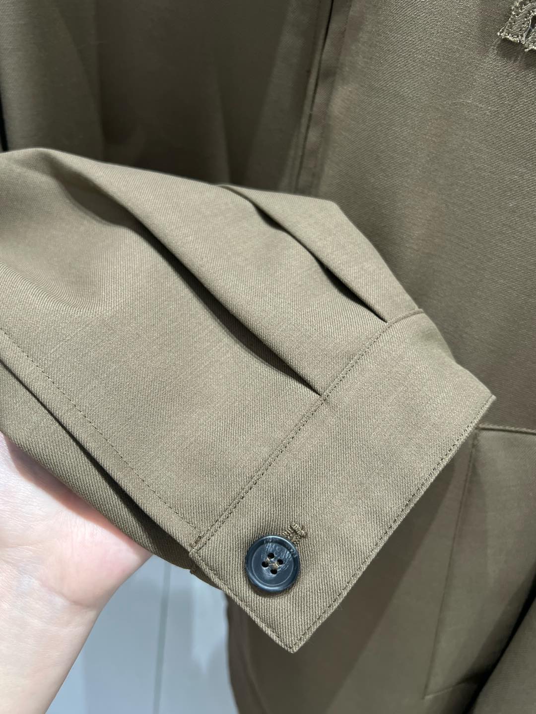 Miu Miu Jacket Brown Blue Wool 209261