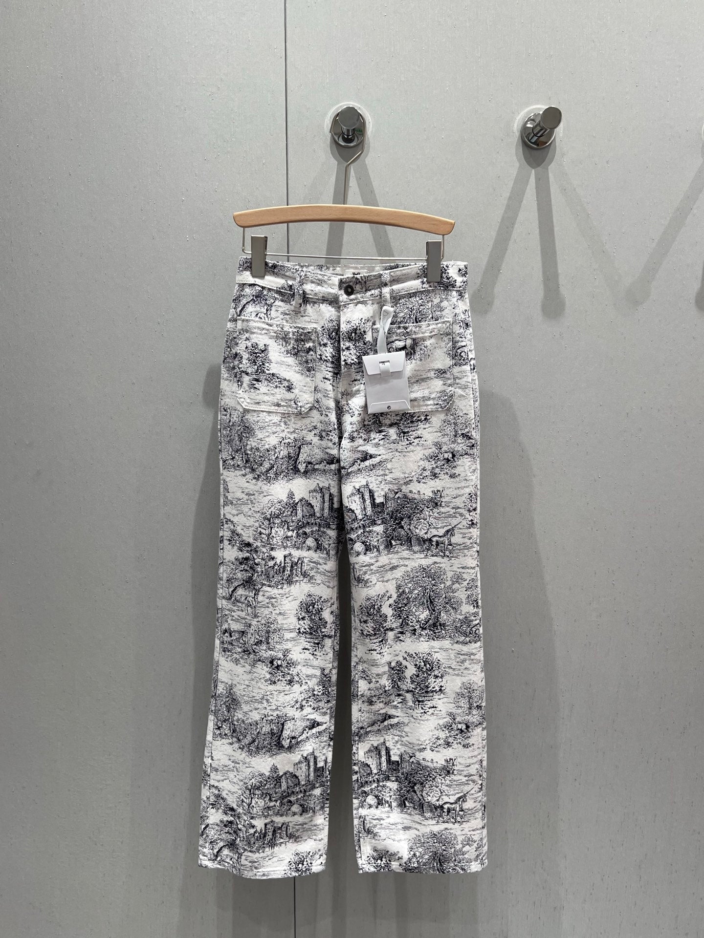 CD 25 Denim Pant Gray Blue cotton 213452