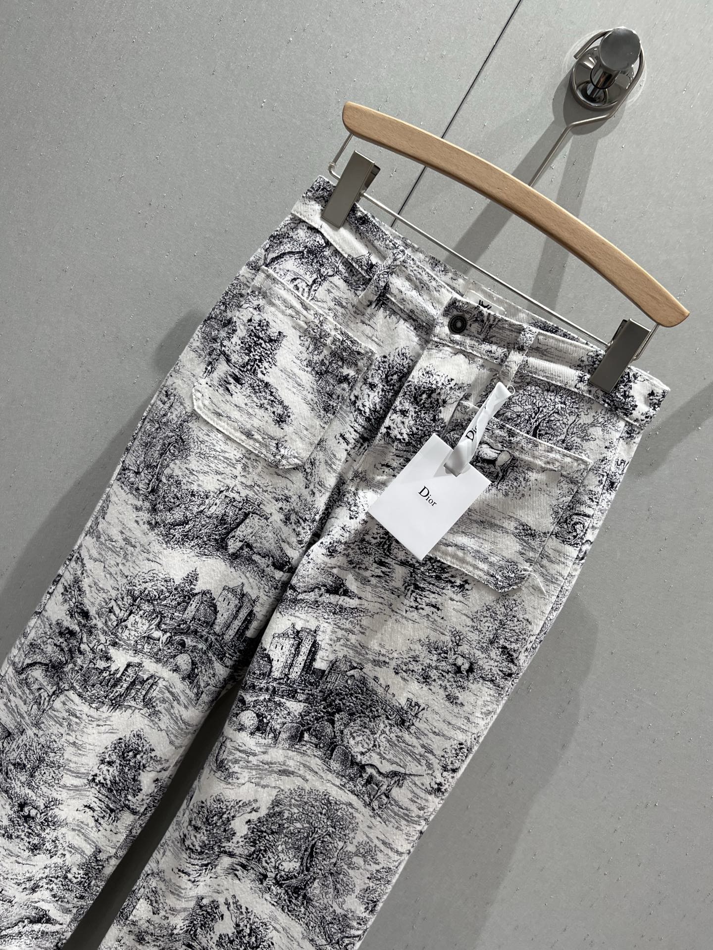 CD 25 Denim Pant Gray Blue cotton 213452