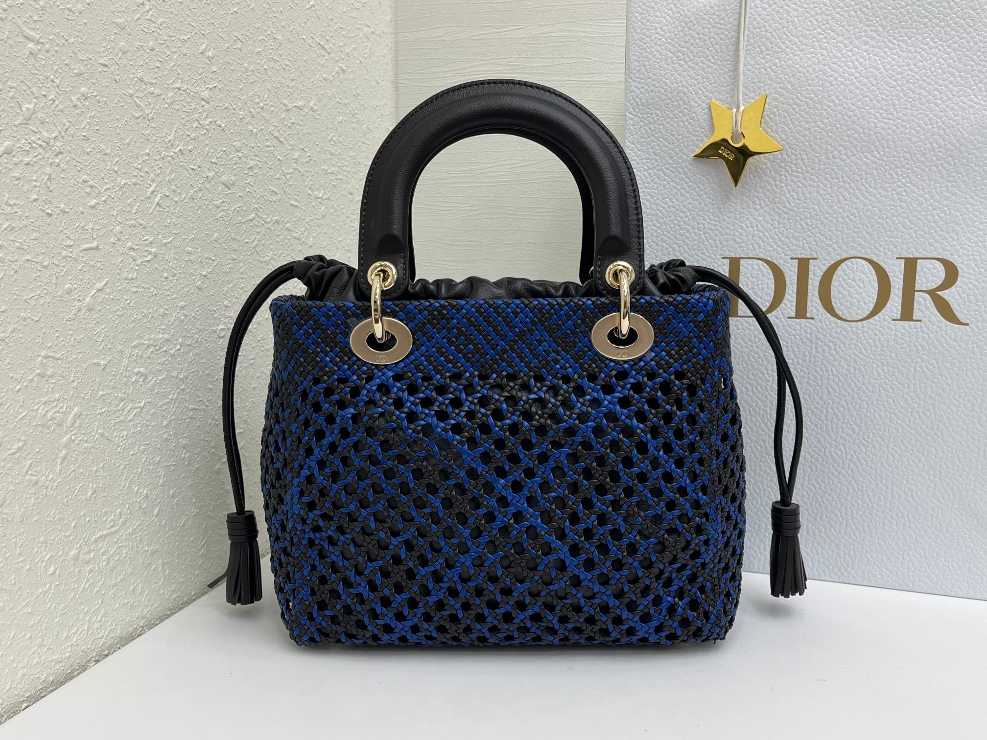 Dior 2026 Woven Bag 24cm Lambskin