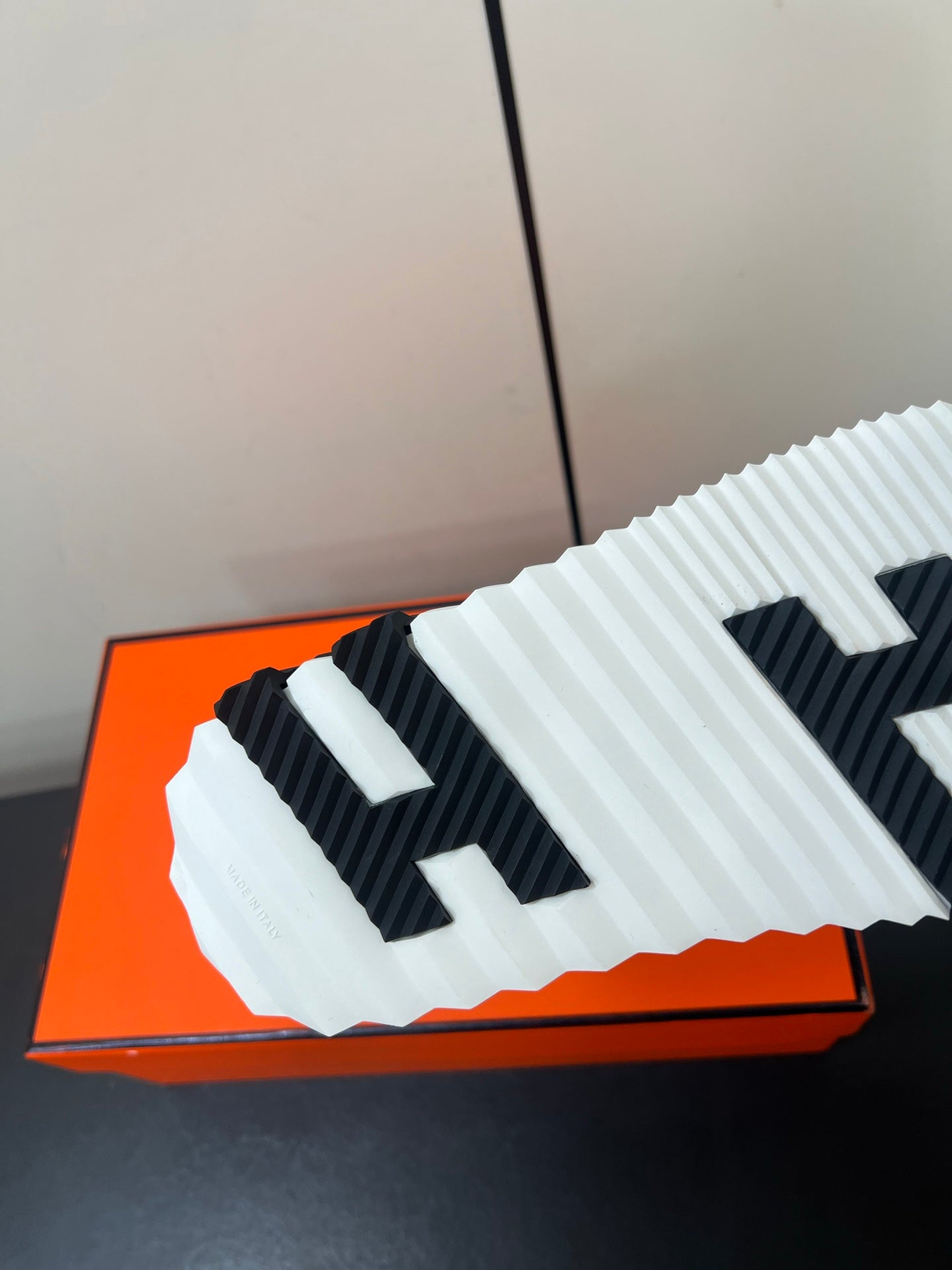 HM Infra Slippers Brown Cowhide 315081