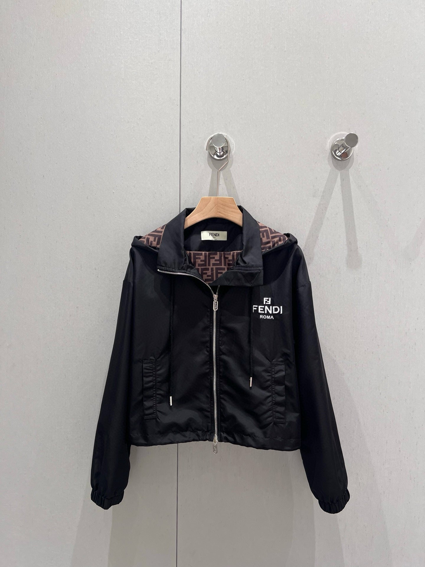 Fendi 25 Set Black Polyester 216252