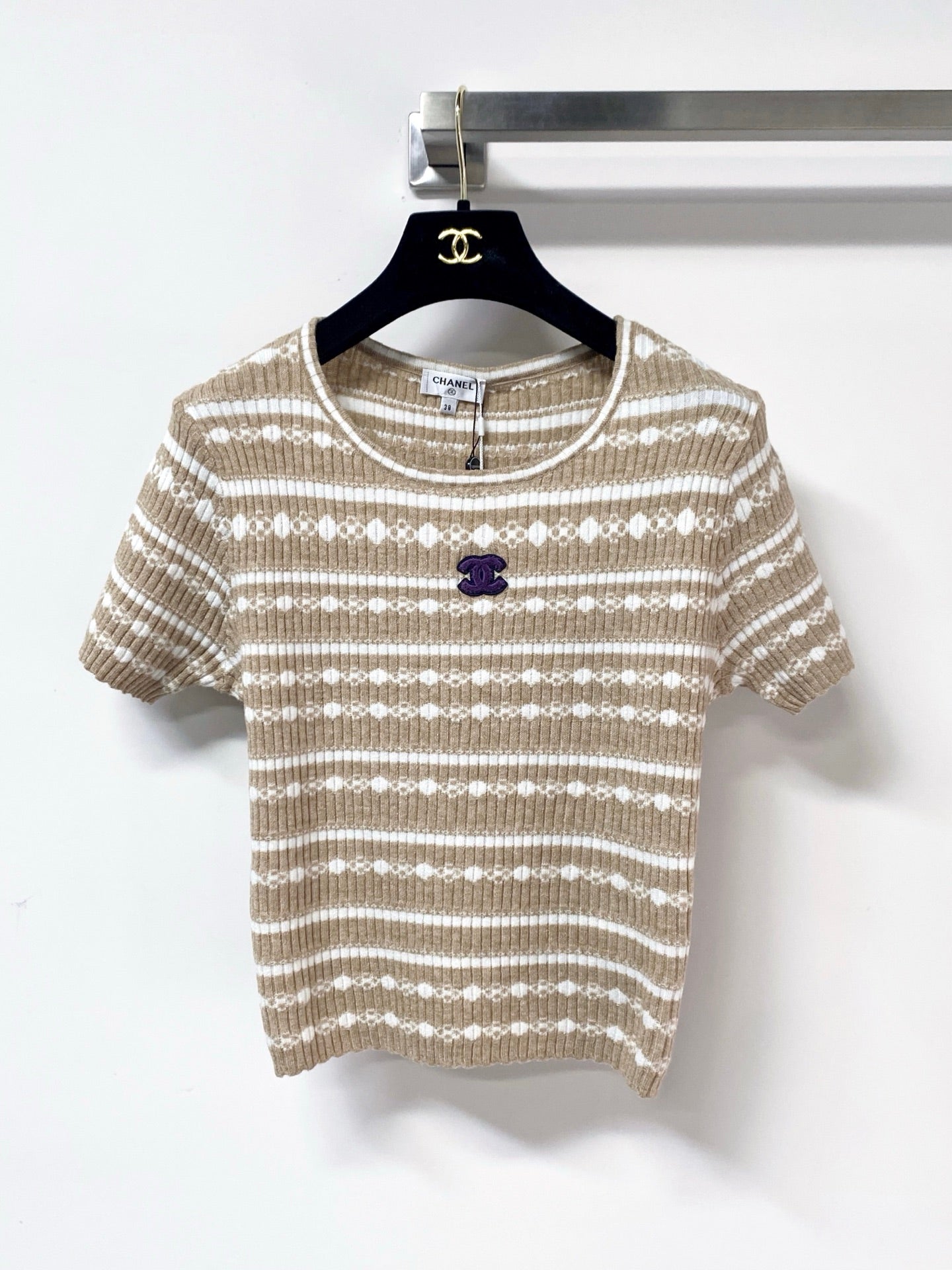 Chanel 2026 Short-Sleeved Shirt Cotton 396647