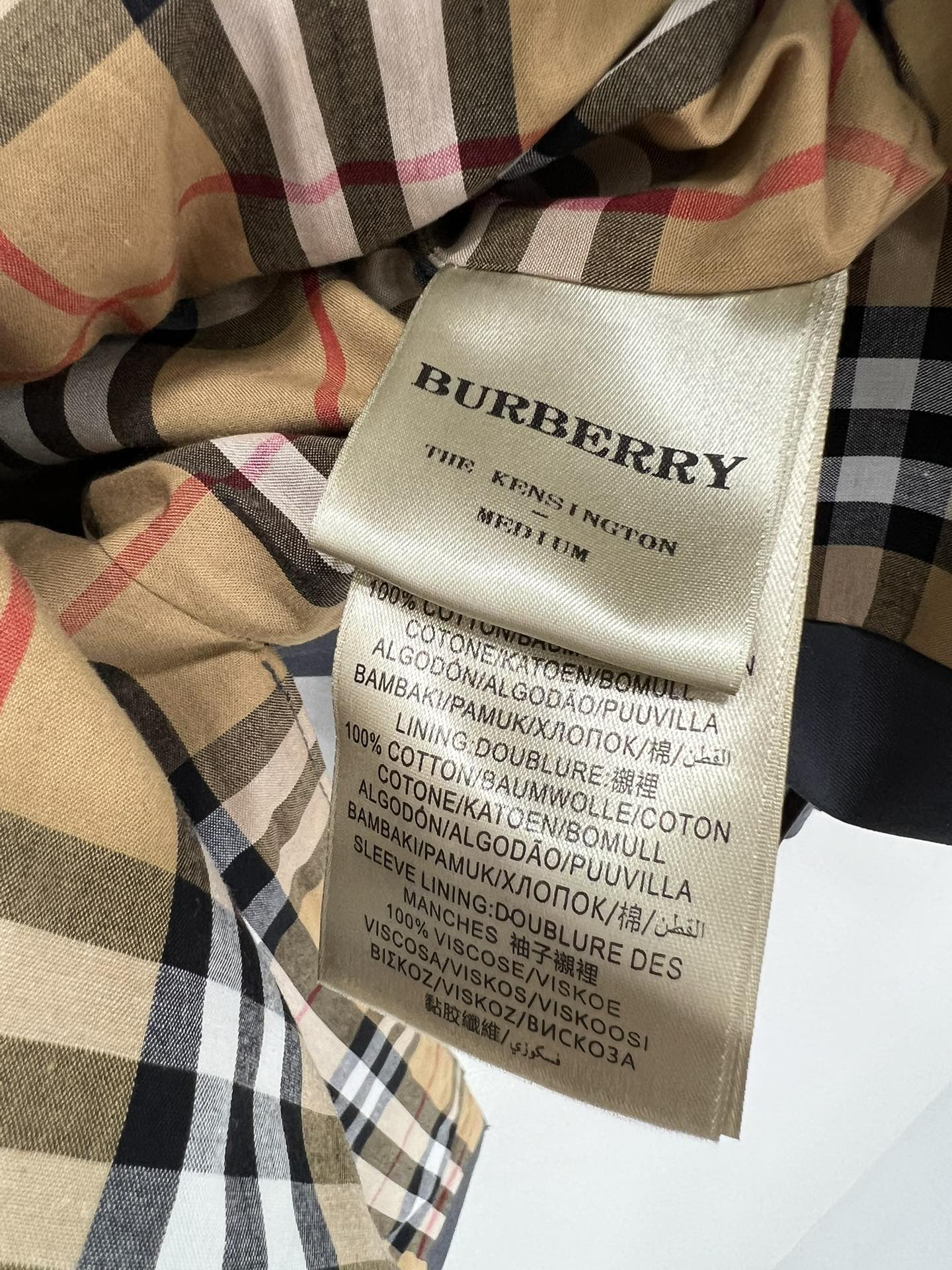 Bur 25 Long Coat Grey Blue Cotton 299471