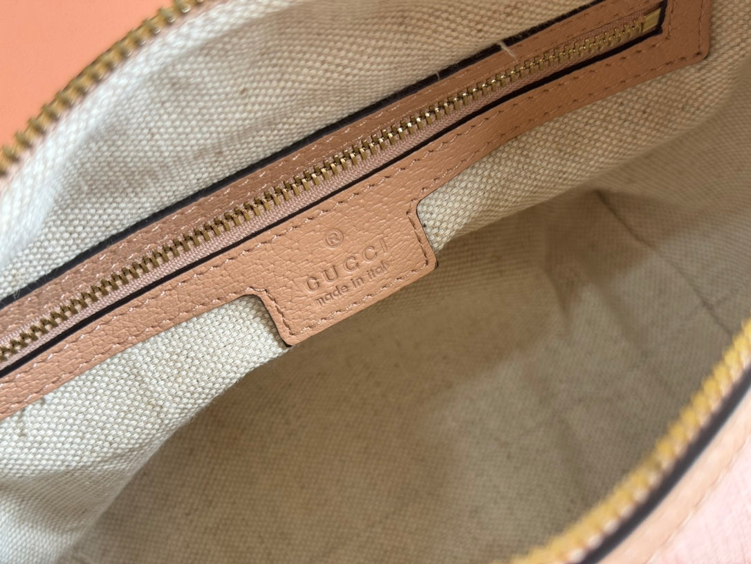 Gucci Ophidia 20cm Bag Pink  Canvas 239922