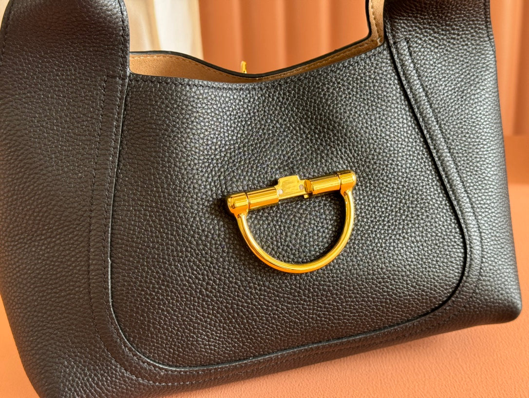 Gucci Solfbit  Bag Black Calfskin 244322