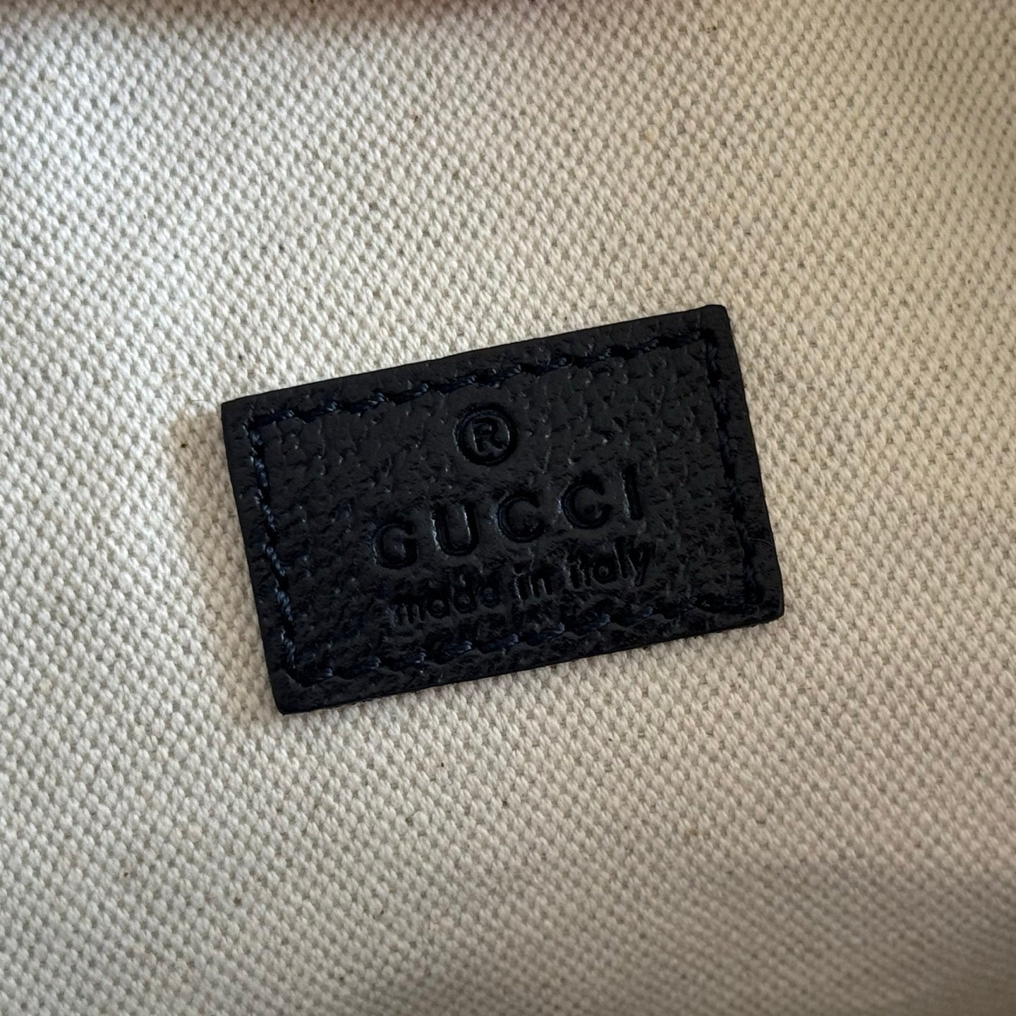 Gucci 2026 Vanity GG-Canvas Top Handle Bag 27.5cm Blue Denim Leather 277185