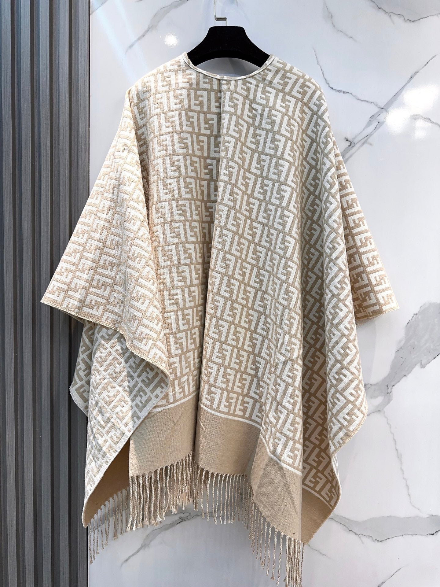 FF Limited  140CM Scarf Beige Cashmere 104161