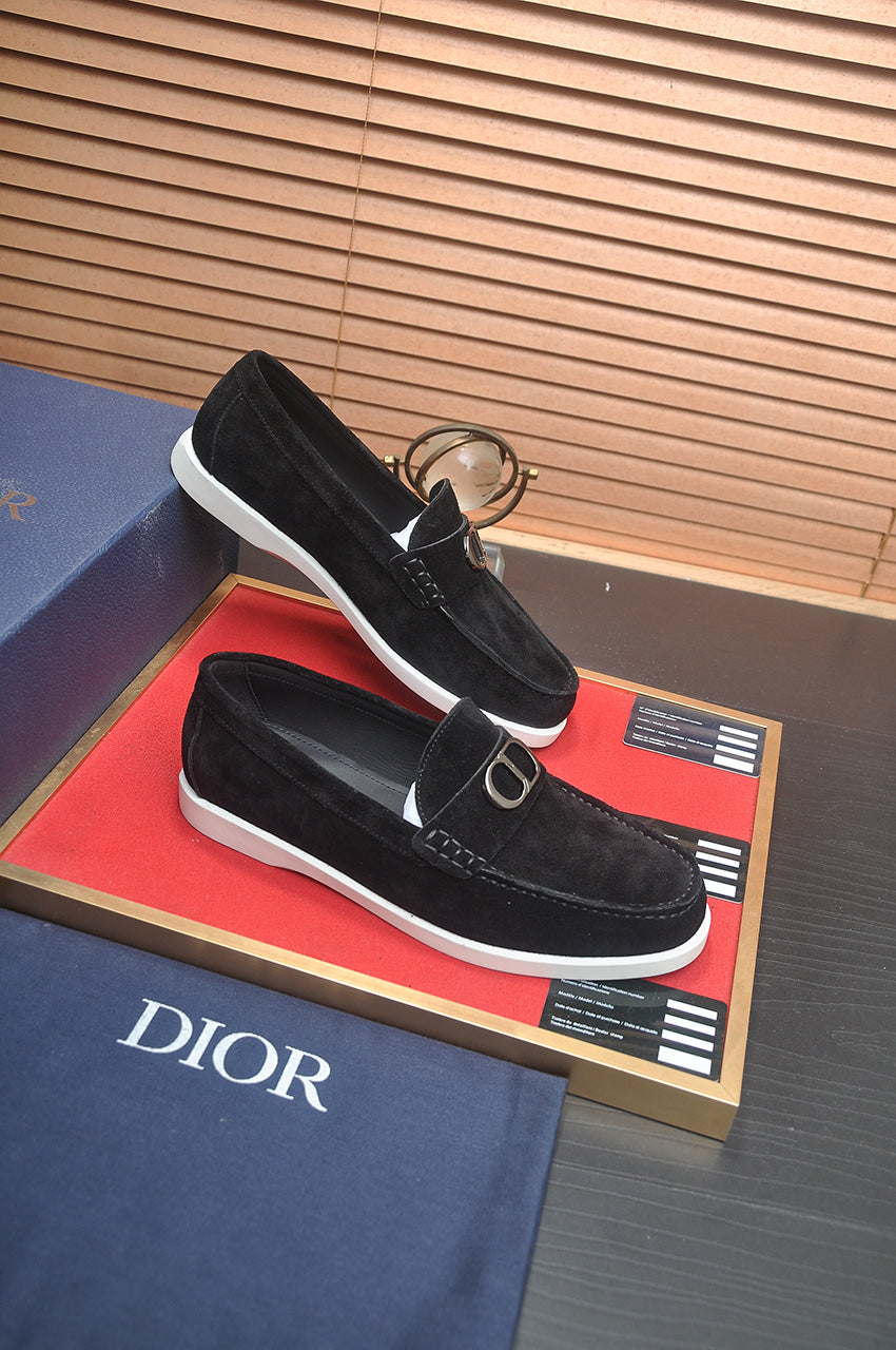 CD Loafer Black Suede 646306