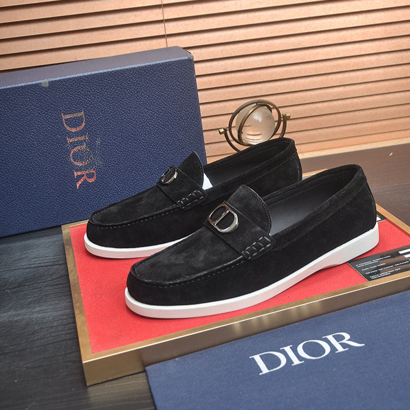 CD Loafer Black Suede 646306