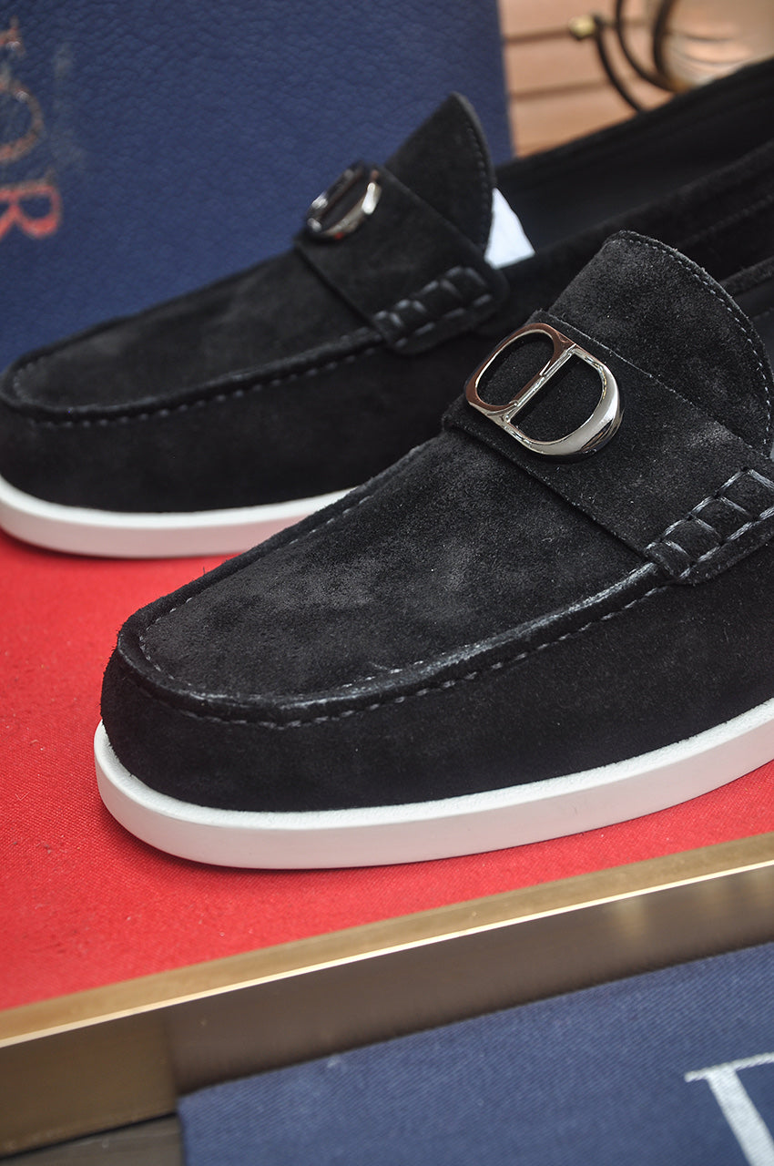 CD Loafer Black Suede 646306