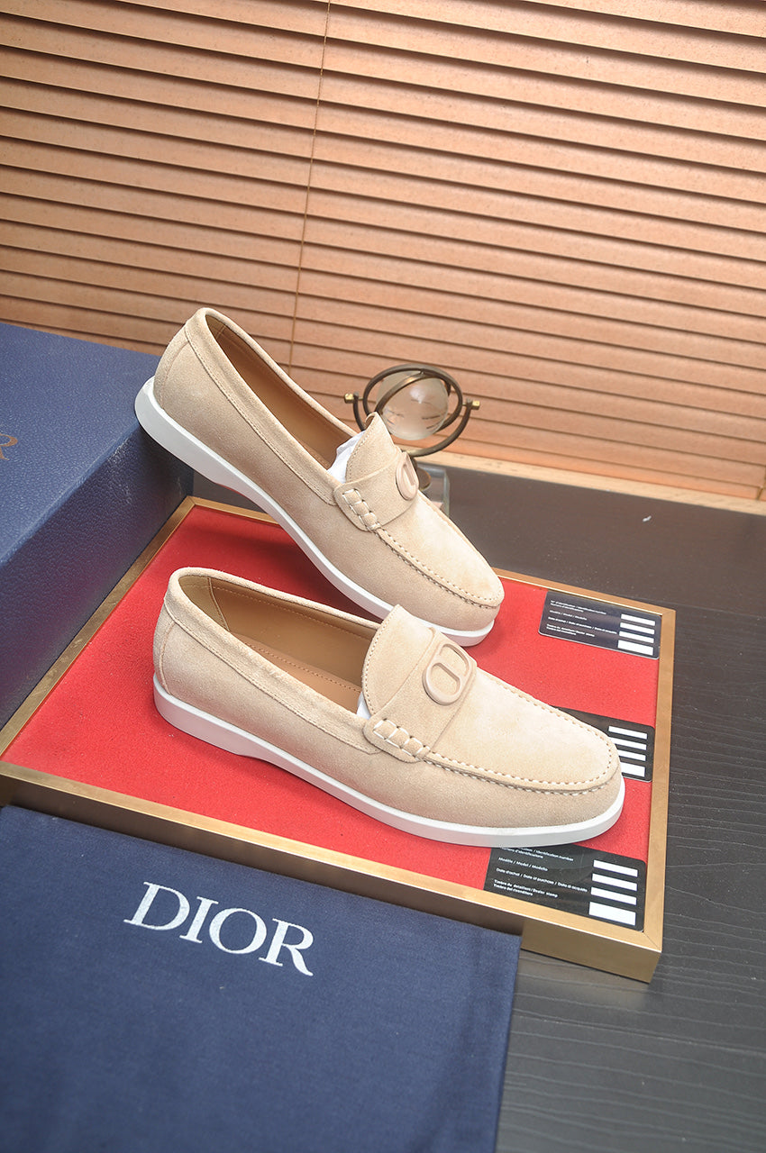 CD Loafer Beige Suede 646307