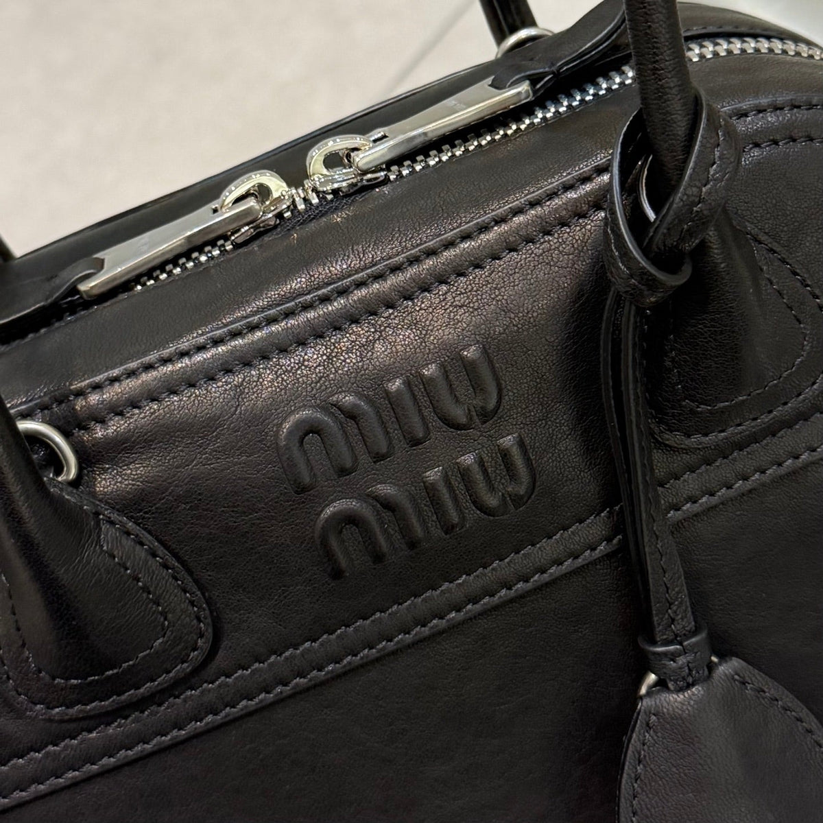MiuMiu 2026 Vivant Bag Nappa Leather