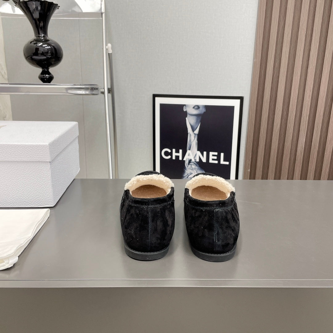 CD Loafer In Black Suede 996005