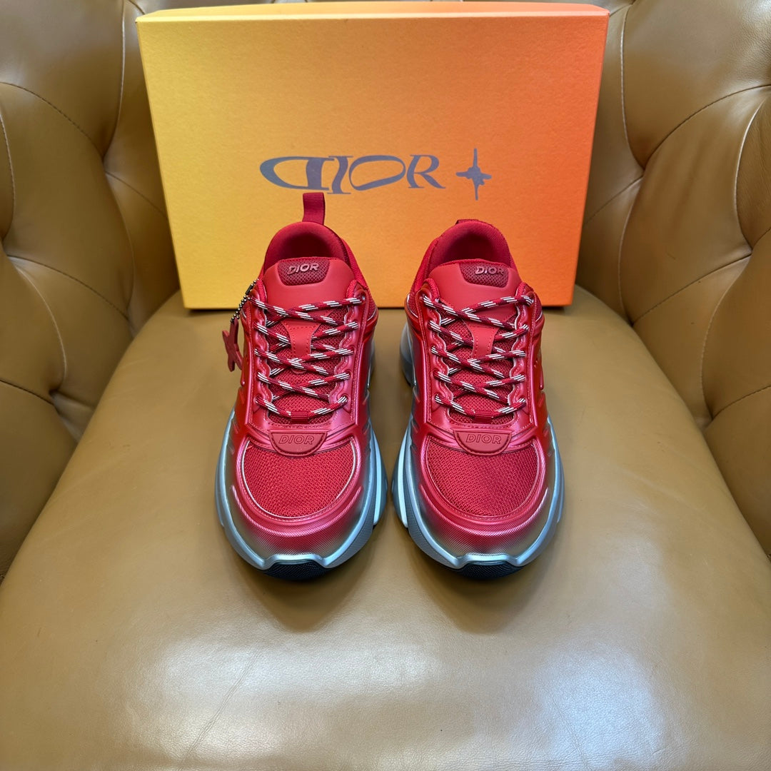 CD B44 Blade Sneaker Red Silver Mesh 747736
