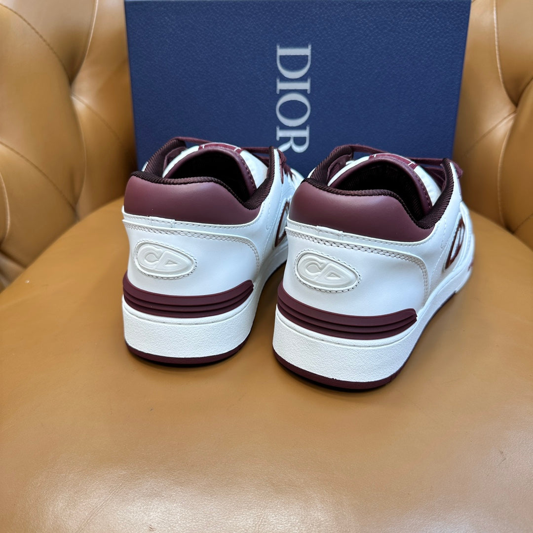 CD B57 Sneaker White Red Cowhide 749443