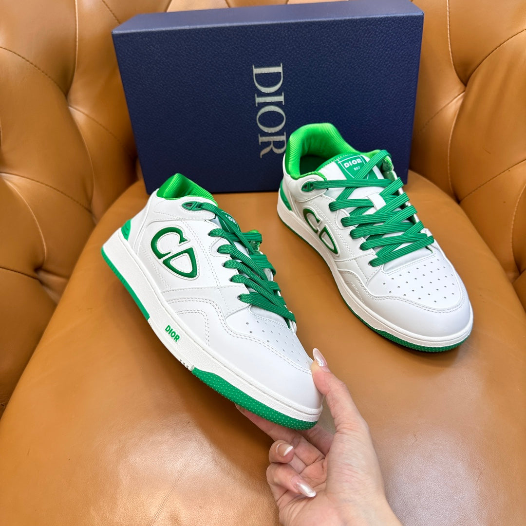 CD B57 Sneaker White Green Cowhide 749444