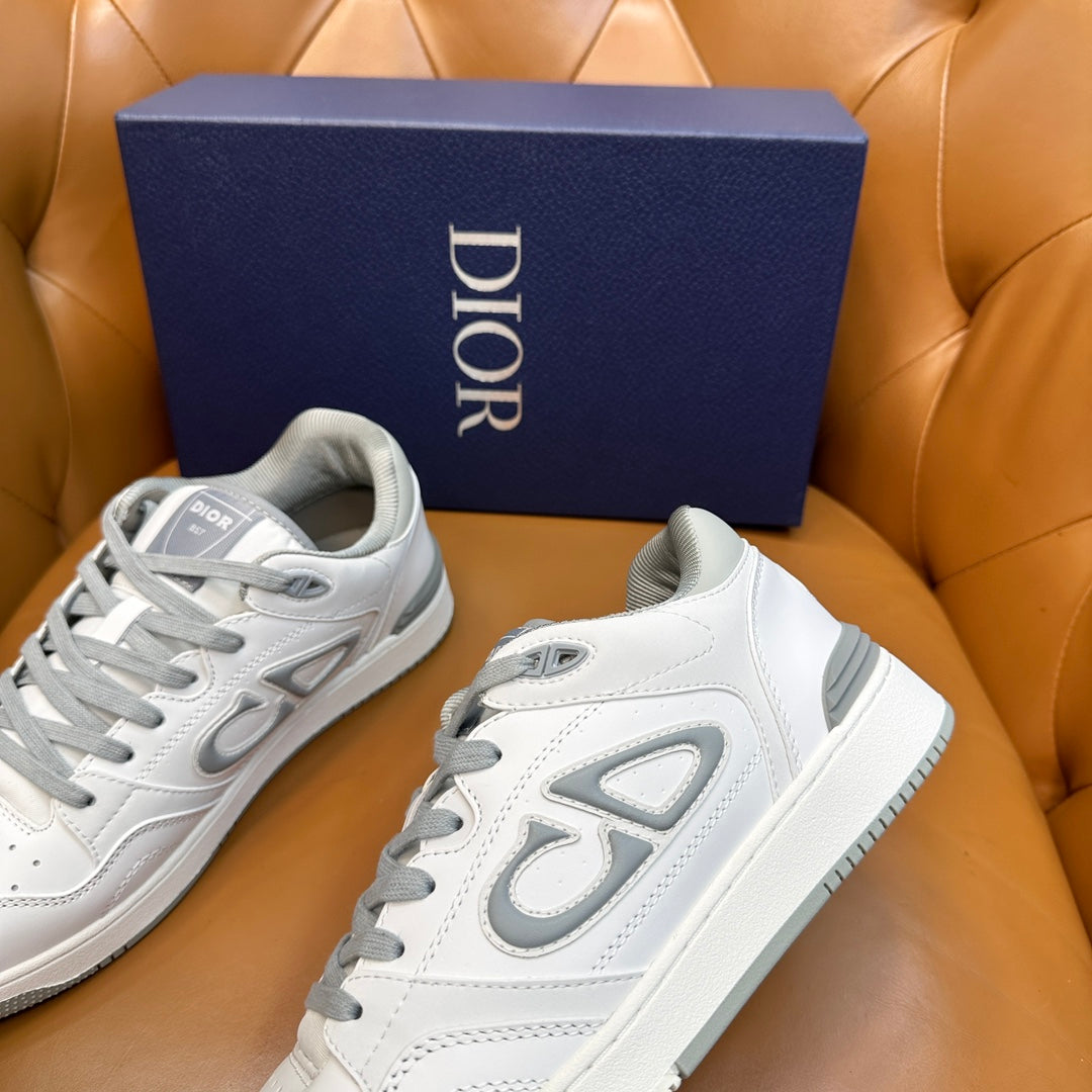 CD B57 Sneaker White Grey Cowhide 749445