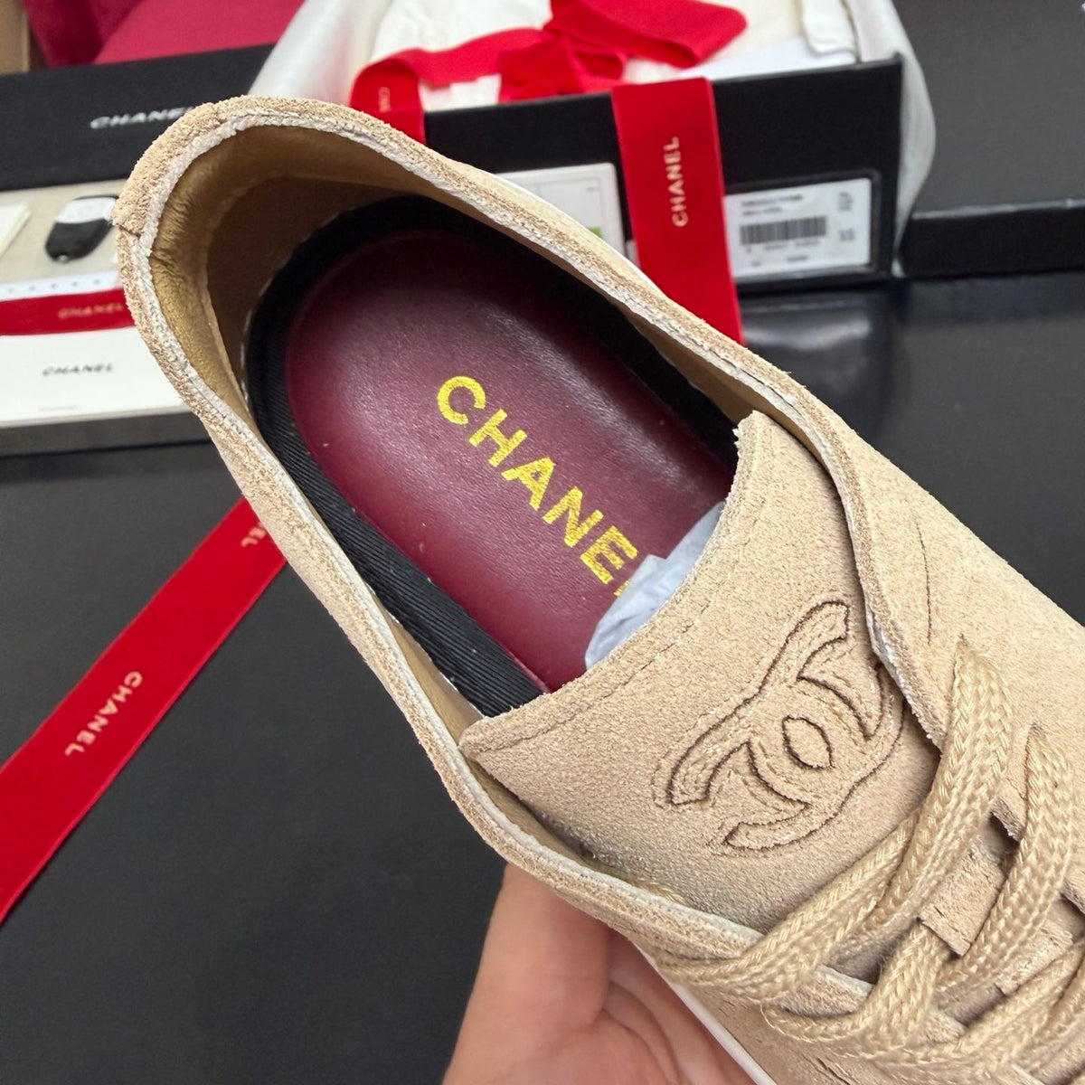 Chanel 2026 Sneaker Suede Rubber 129511