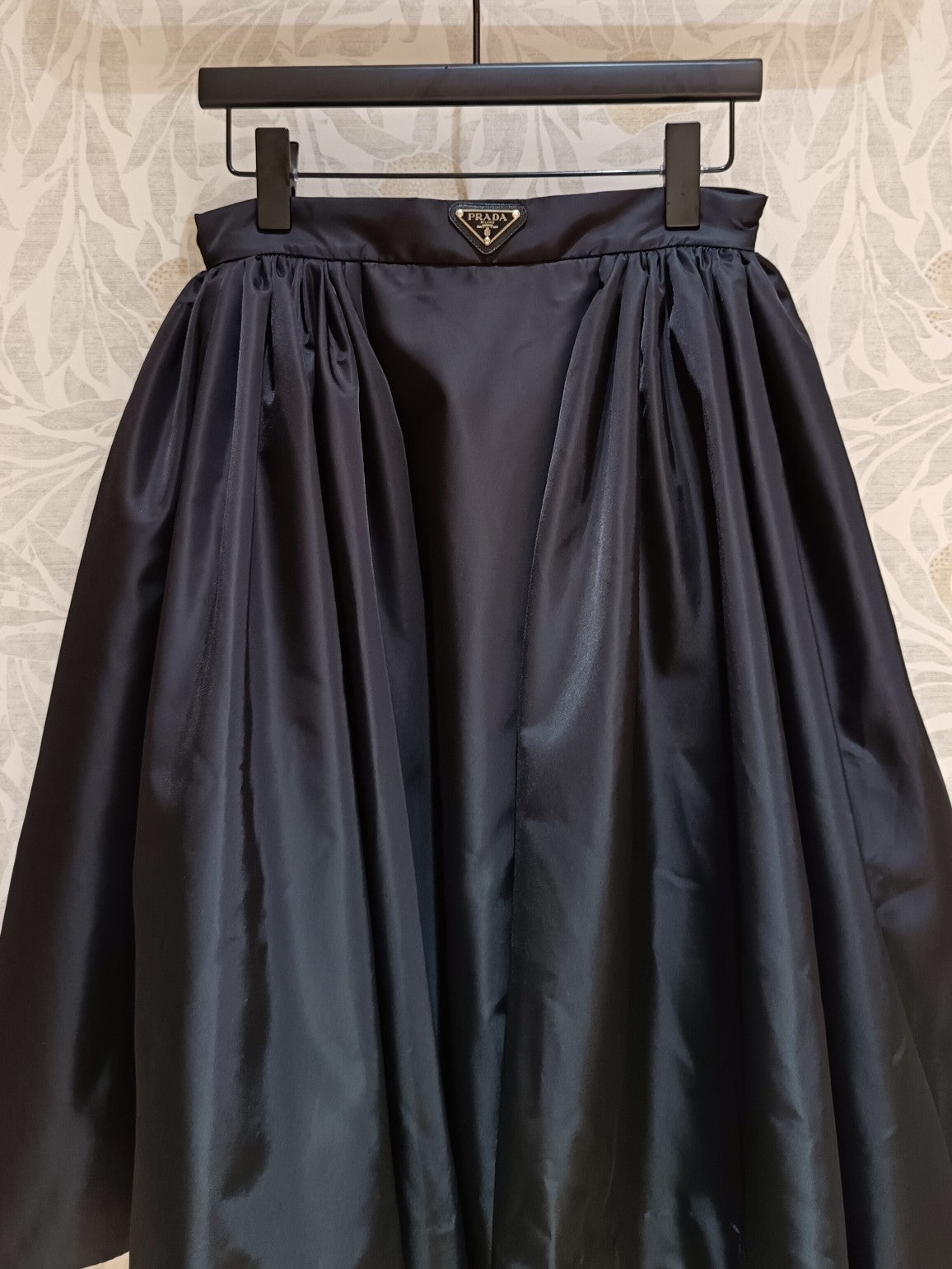 Prada Puffy Skirt Black Poliamide