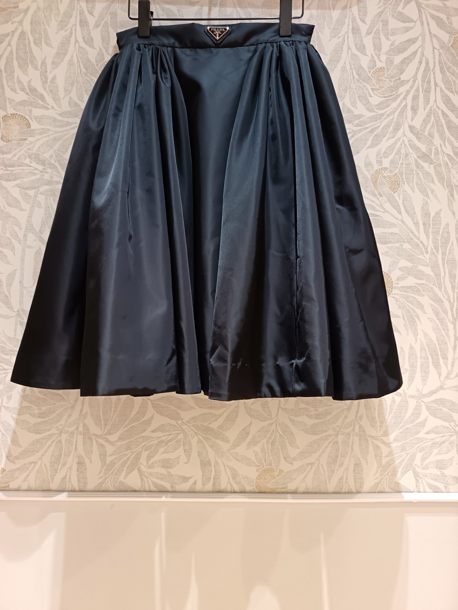 Prada Puffy Skirt Black Poliamide