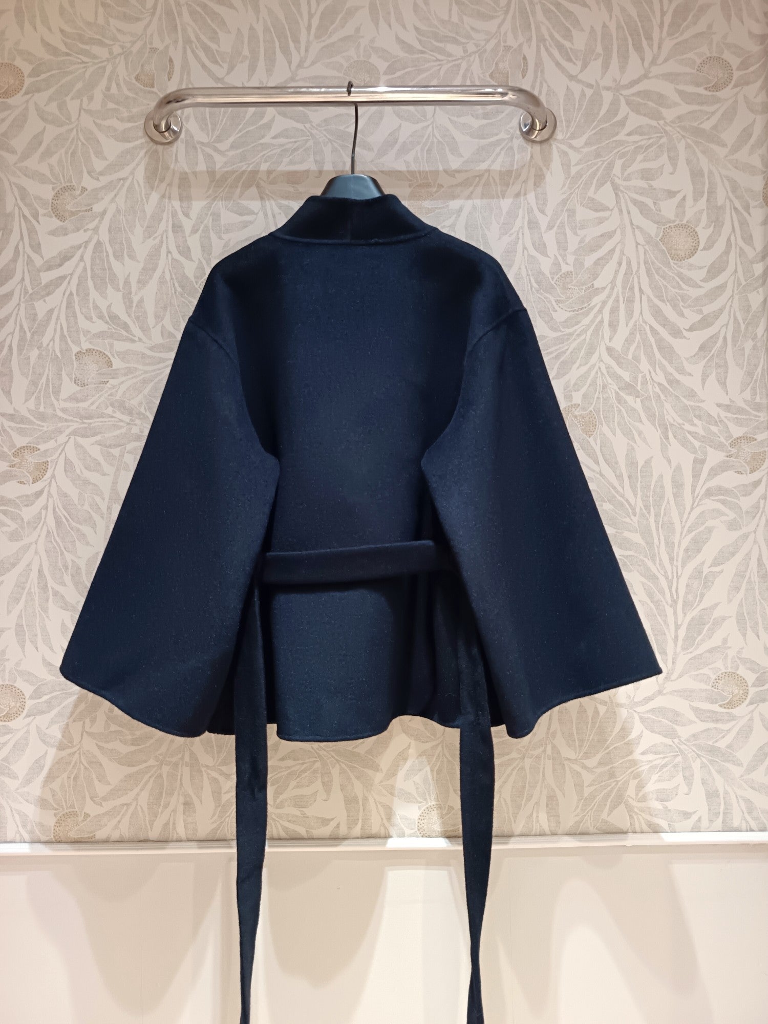 CD Jacket Navy Blue Wool Silk