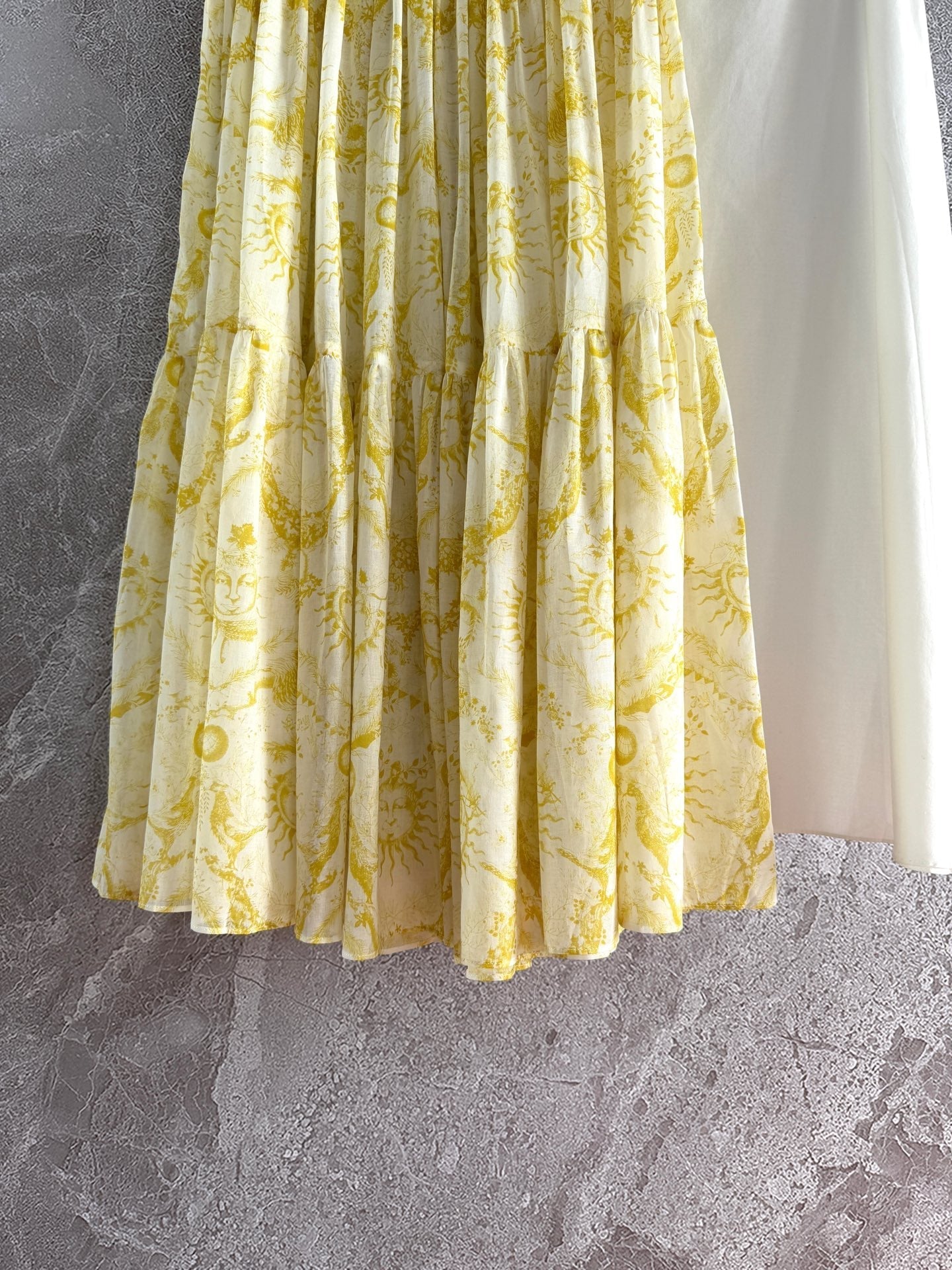 CD skirt Lemon Yellow Cotton