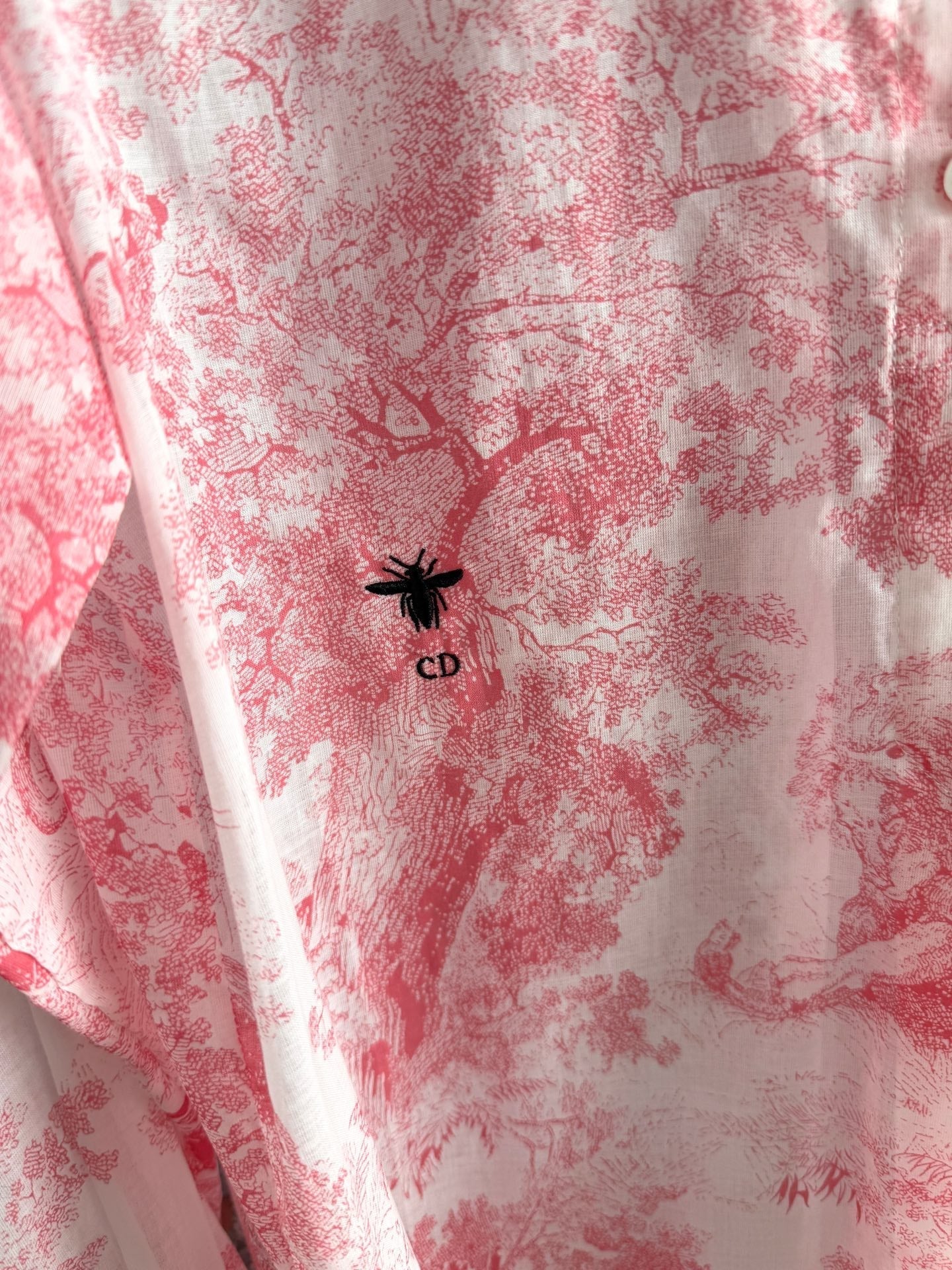 CD Shirt Pink Cotton